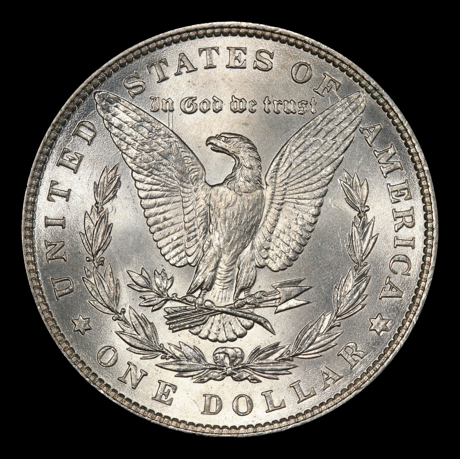 1886-p Morgan Dollar $1 Grades ms63 - 3