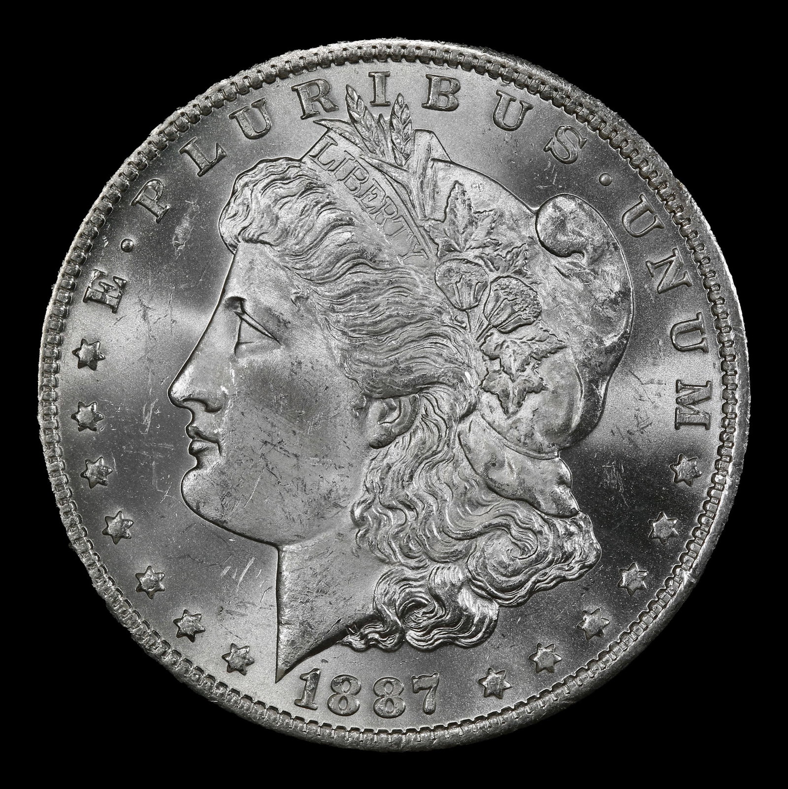 1887-o Morgan Dollar Near Top Pop! $1 ms65+ SEGS - 2