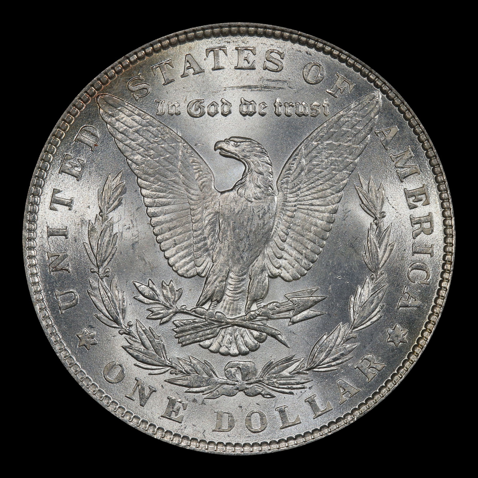 1887-p Morgan Dollar $1 Grades ms62+ - 3