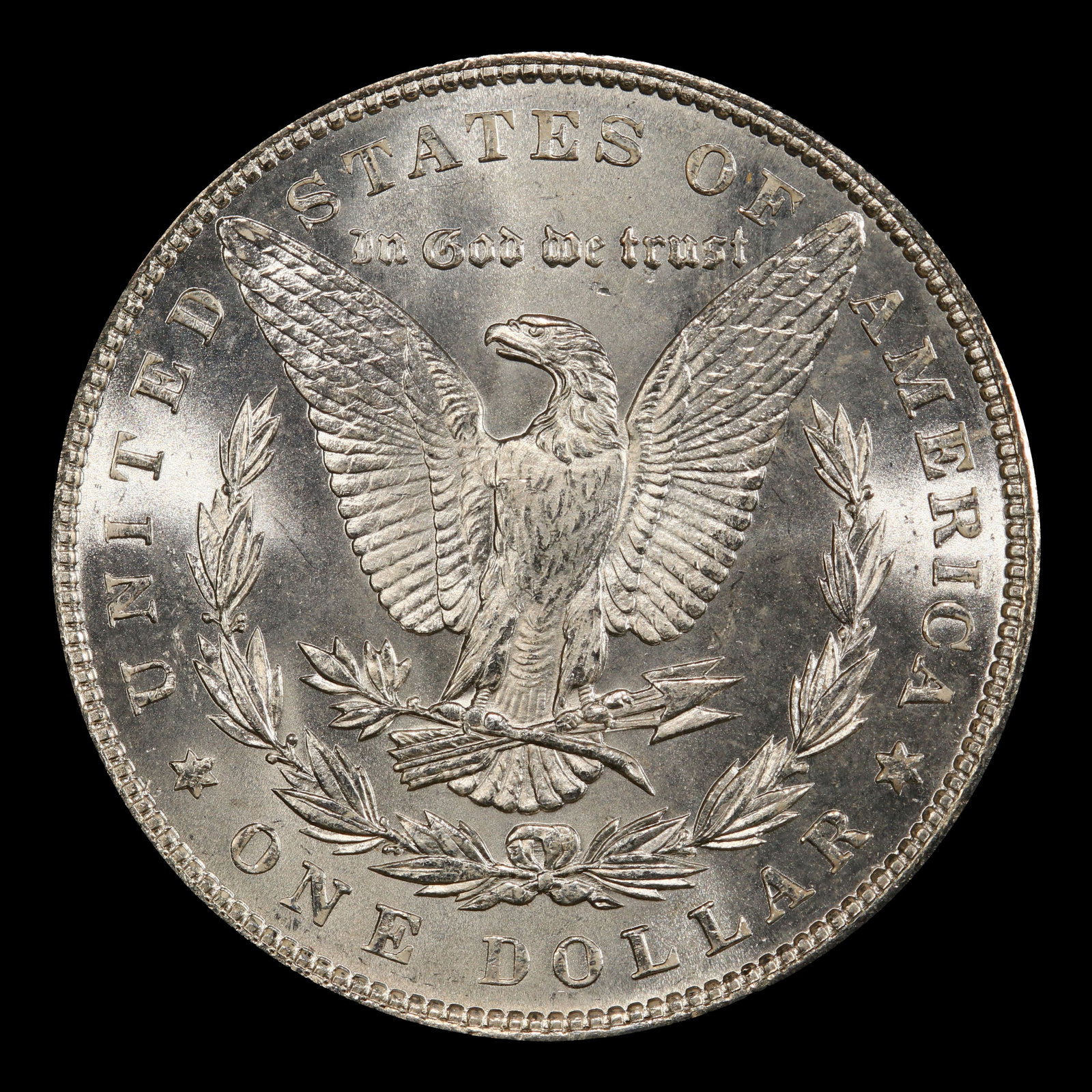 1887-p Morgan Dollar $1 Grades ms64 - 3