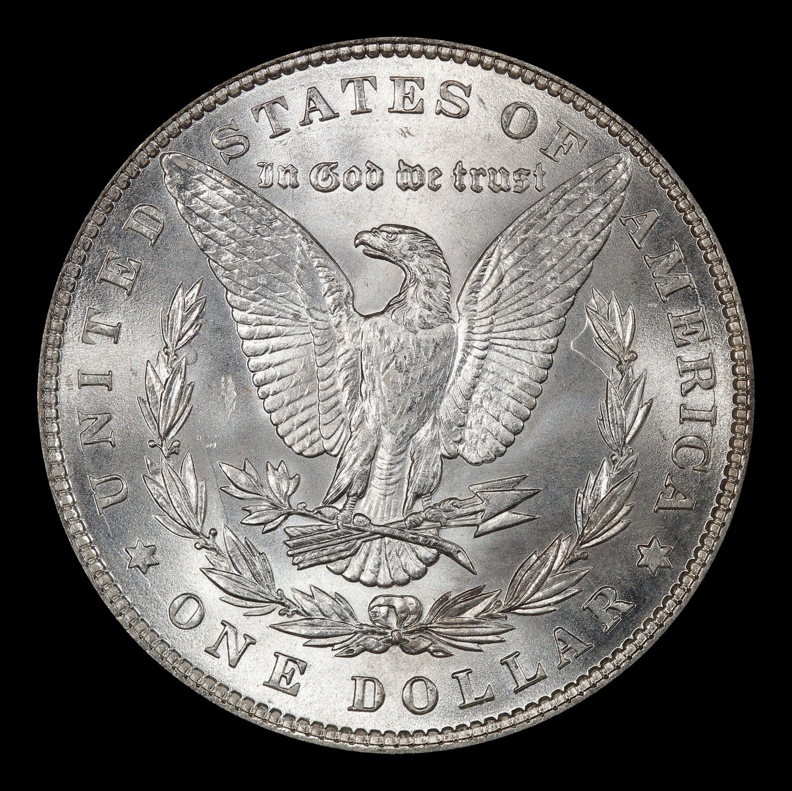 1887-p Morgan Dollar $1 Grades ms65 - 3