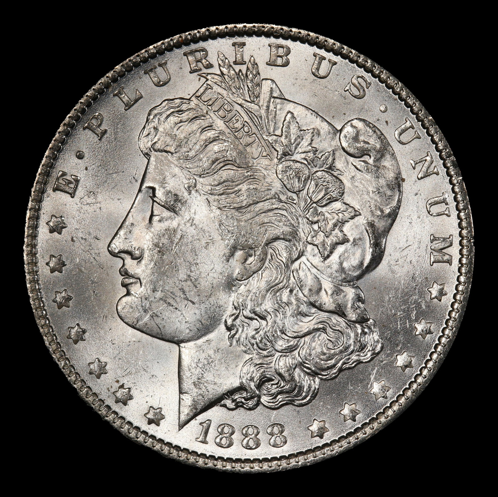 1888-o Morgan Dollar $1 Grades ms62 - 2