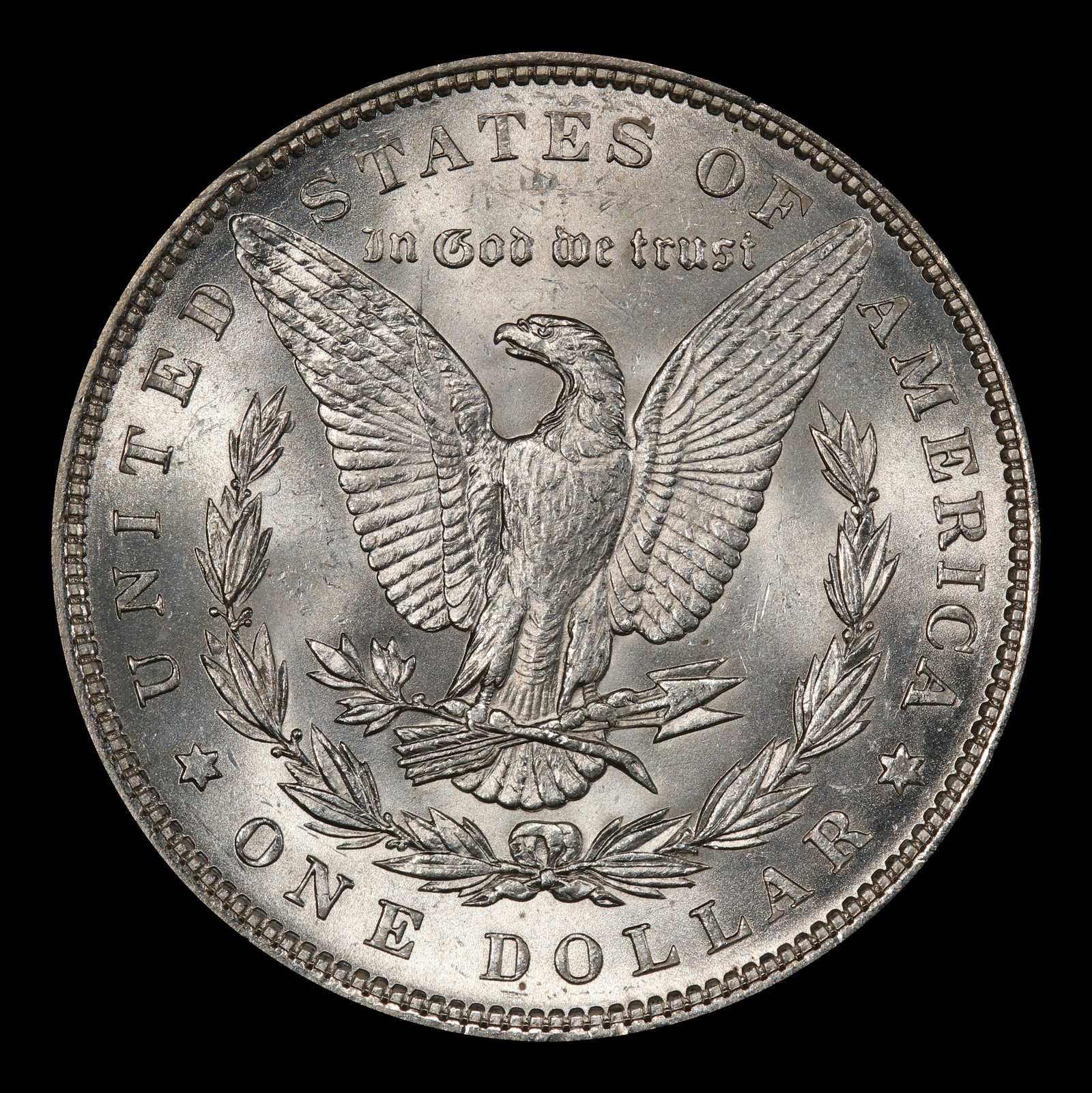 1888-p Morgan Dollar $1 Grades ms63+ - 3