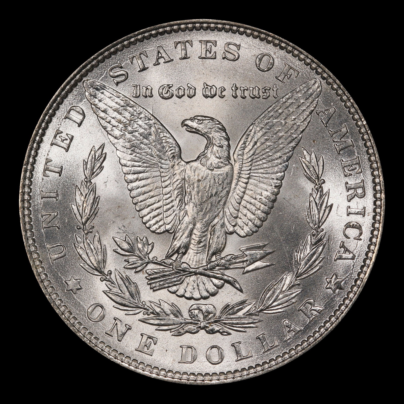 1888-p Morgan Dollar $1 Grades ms65 - 3