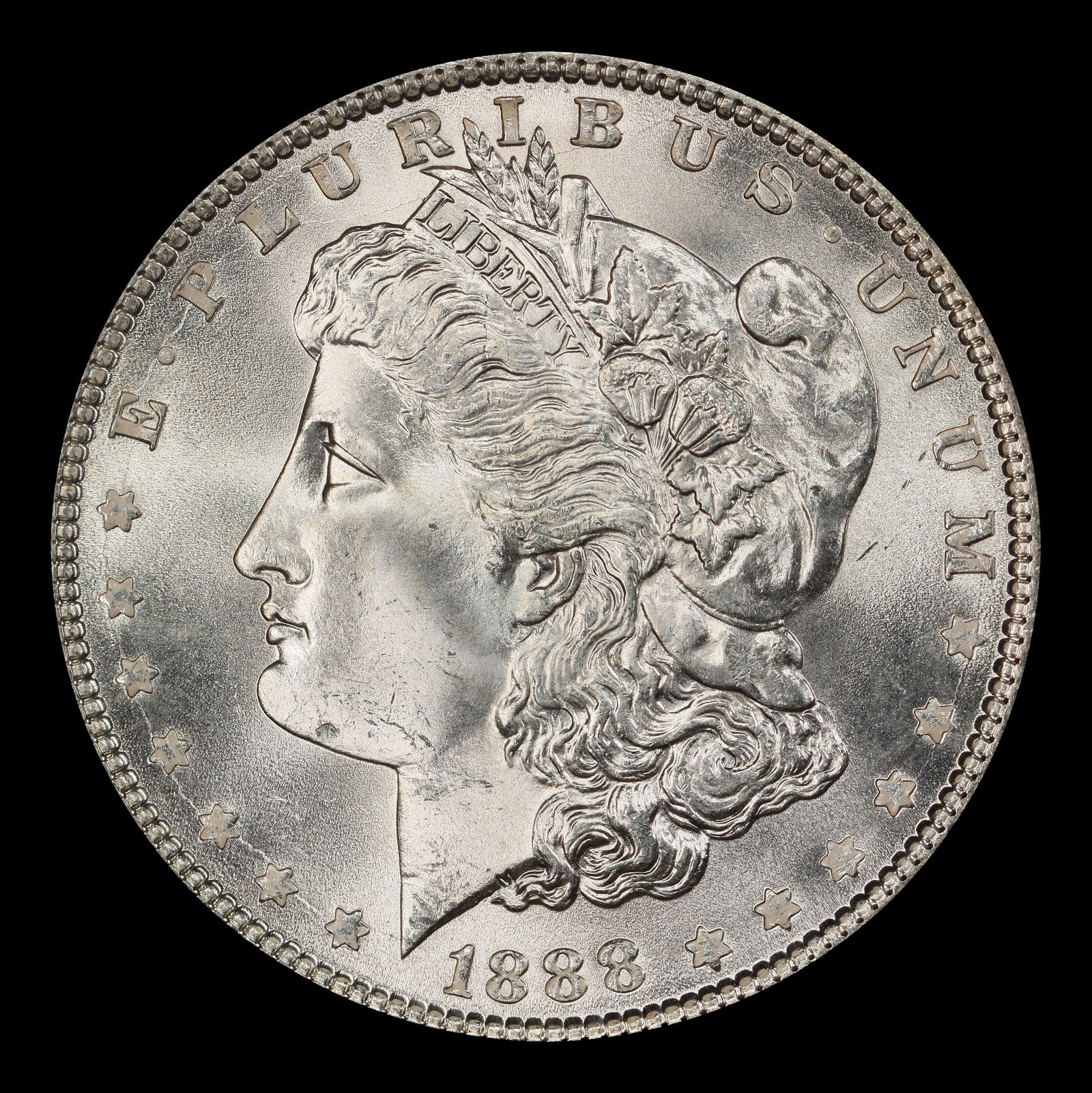 1888-p Morgan Dollar $1 ms66+ SEGS - 2