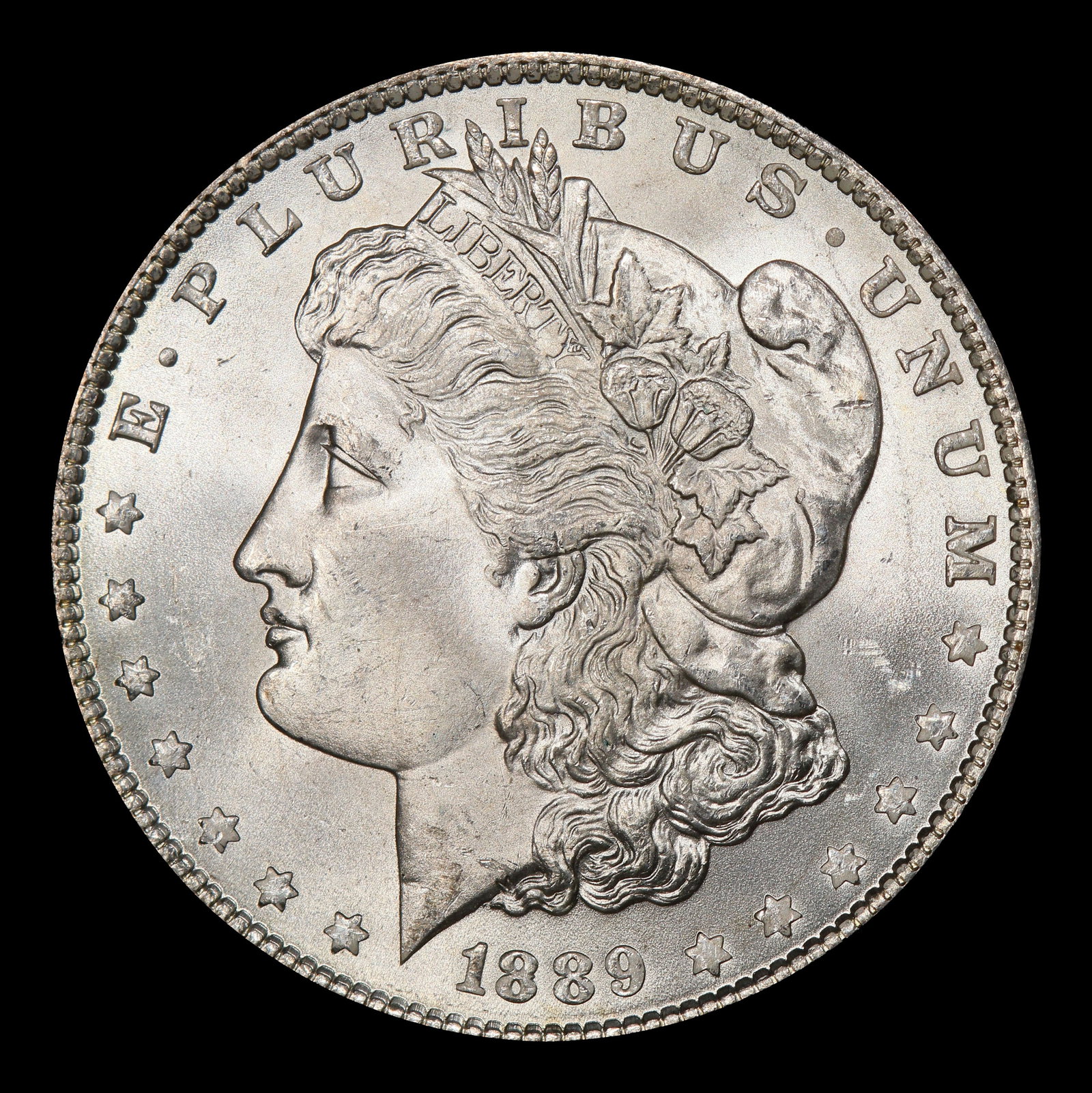 1889-p Morgan Dollar $1 Grades ms64 - 2