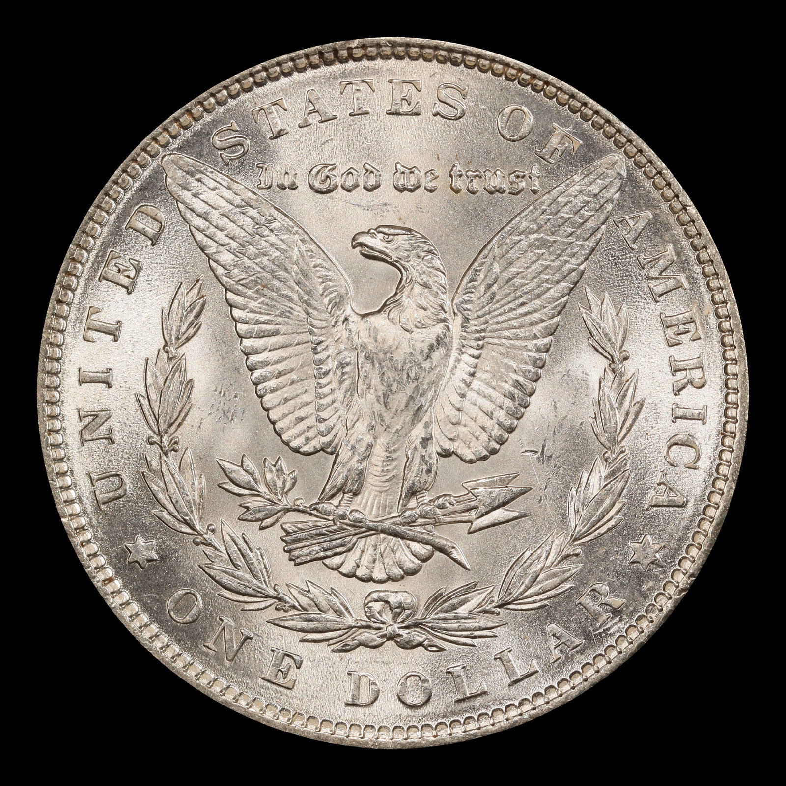 1890-p Morgan Dollar $1 Grades ms62+ - 3