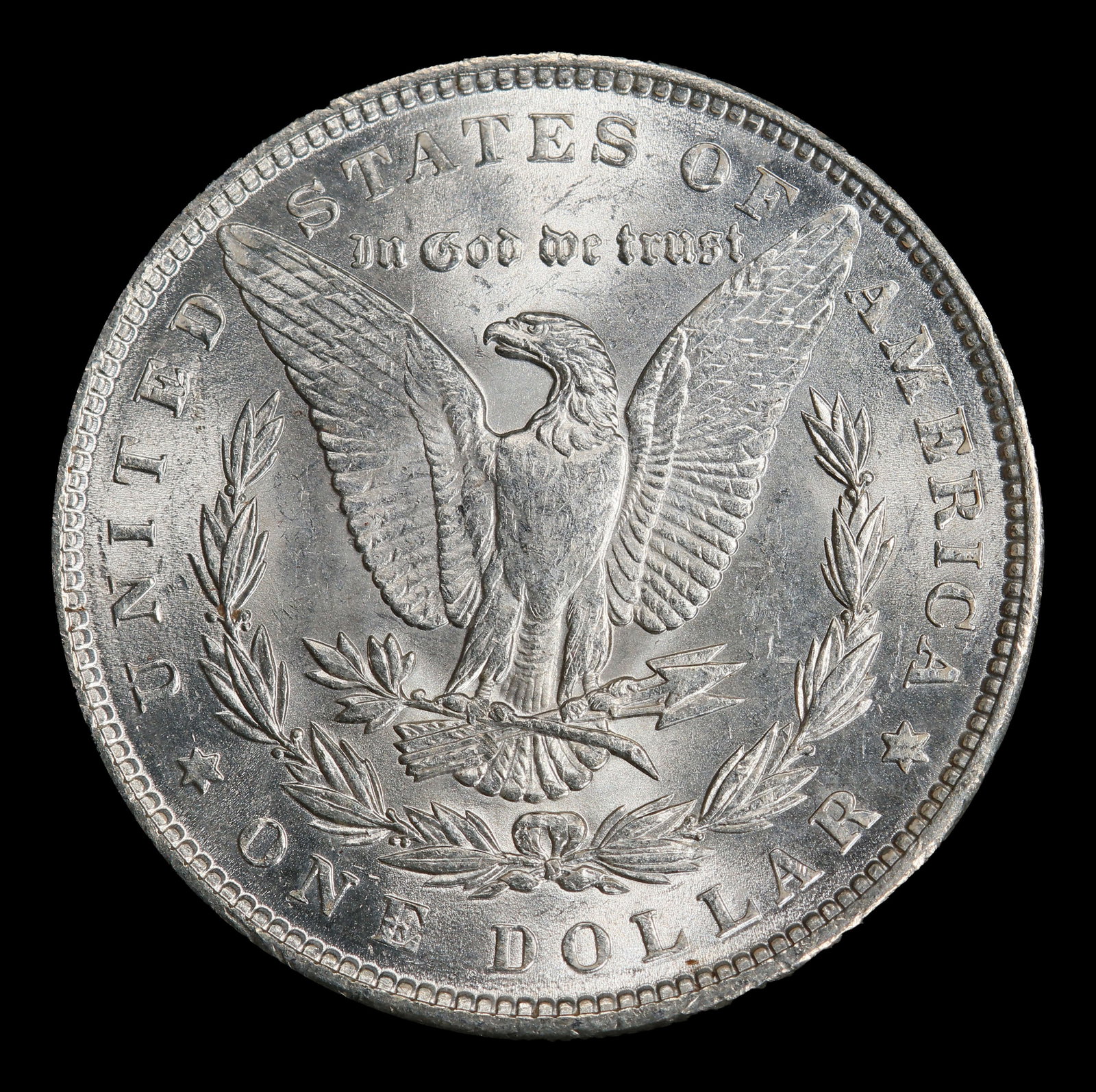 1890-p Morgan Dollar $1 Grades ms64+ - 3