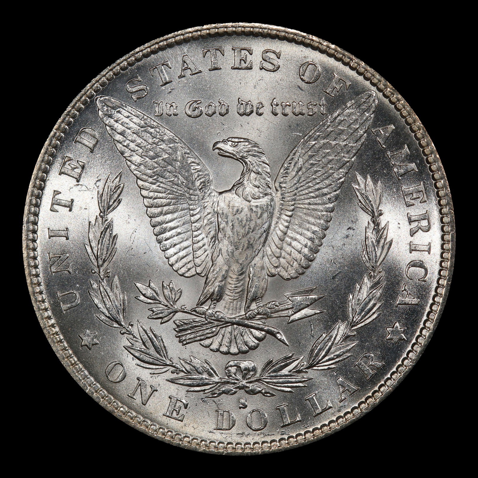 1890-s Morgan Dollar Near Top Pop! $1 ms66 SEGS - 3