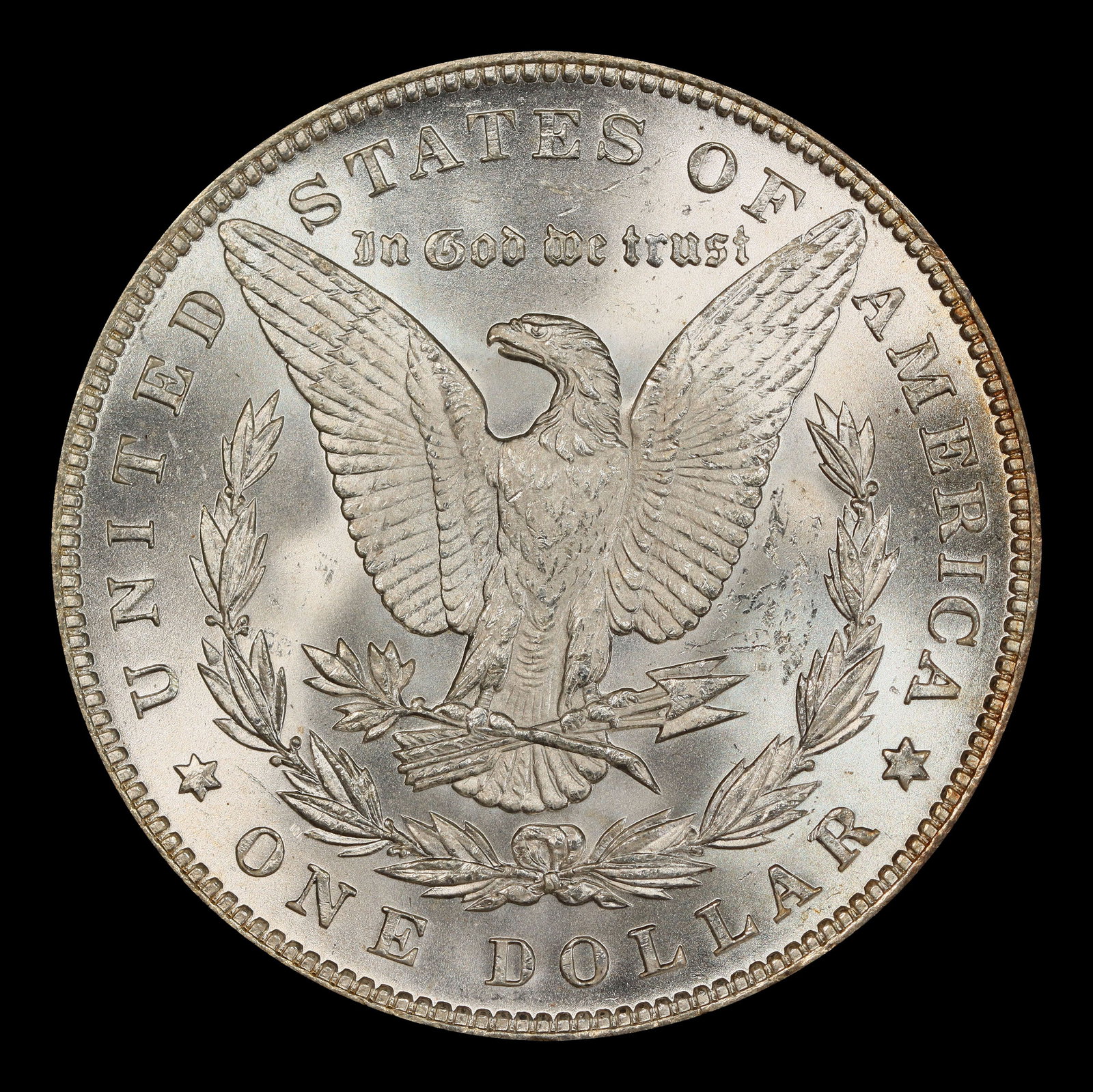 1891-p Morgan Dollar $1 Grades ms62 - 3