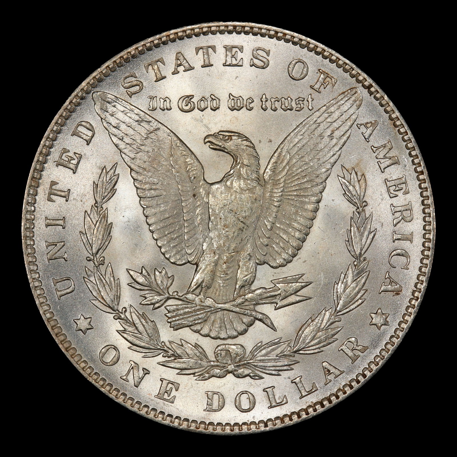 1891-p Morgan Dollar $1 Grades ms64 - 3