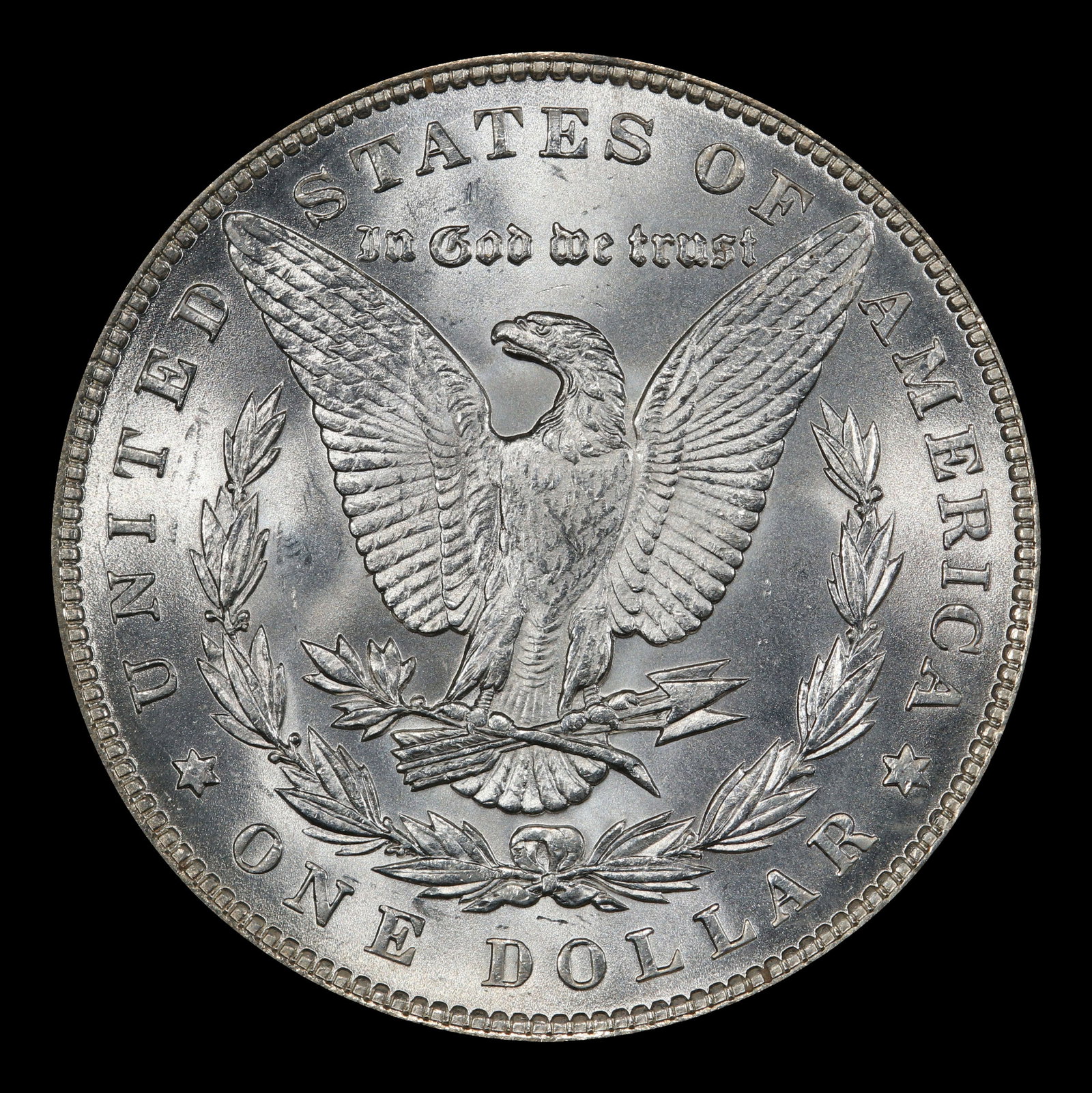 1891-p Morgan Dollar $1 Grades ms64 - 3