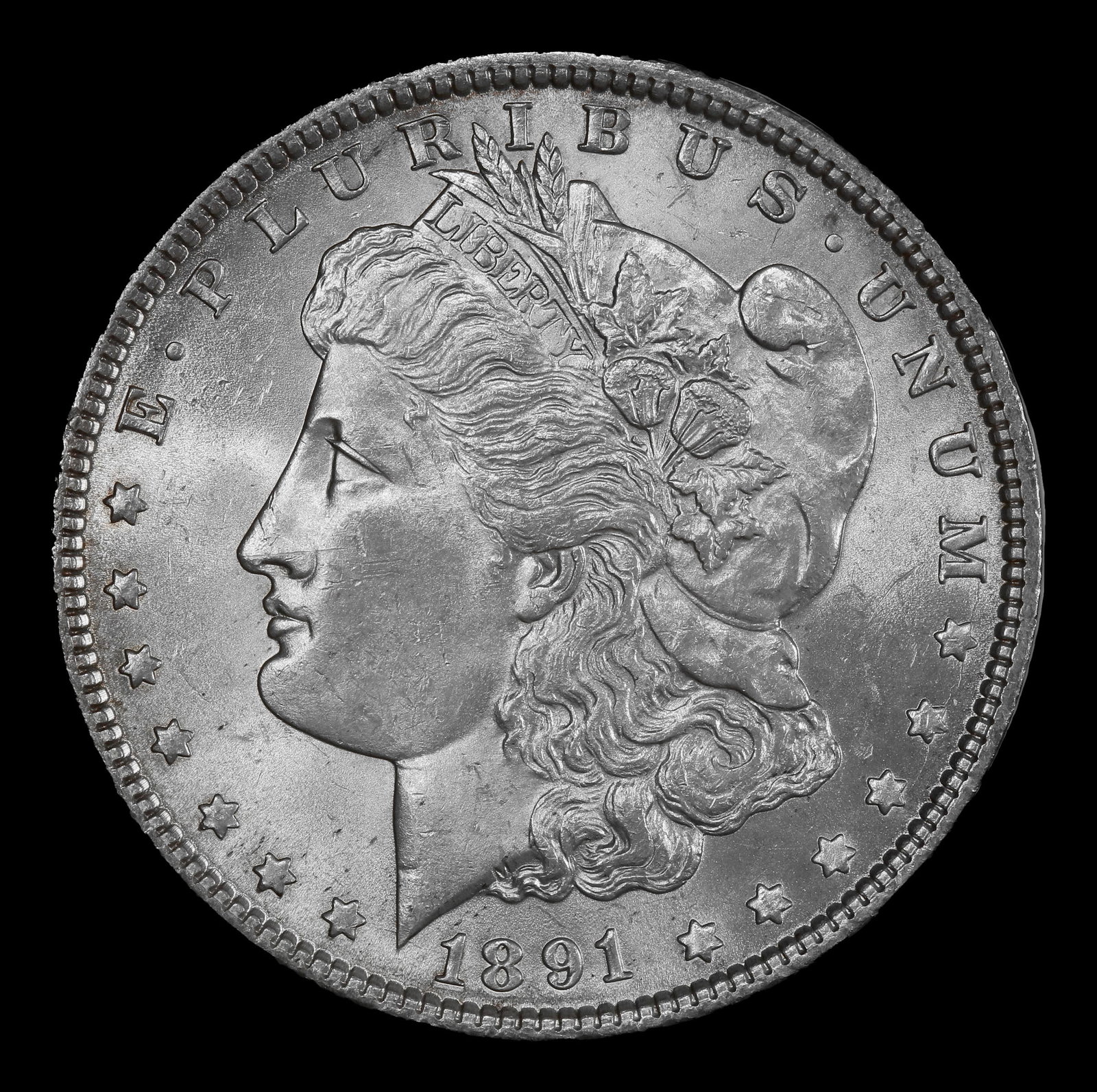 1891-p Morgan Dollar $1 Grades ms65 SEGS - 2