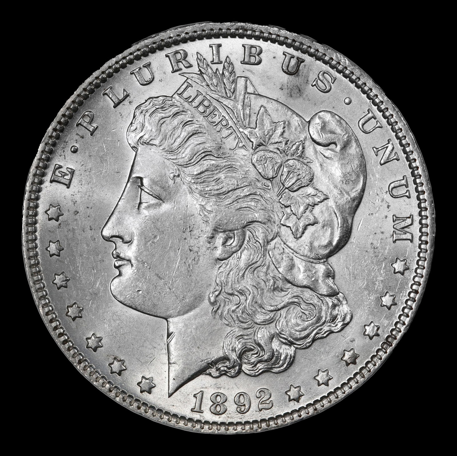 1892-p Morgan Dollar $1 ms64 SEGS - 2