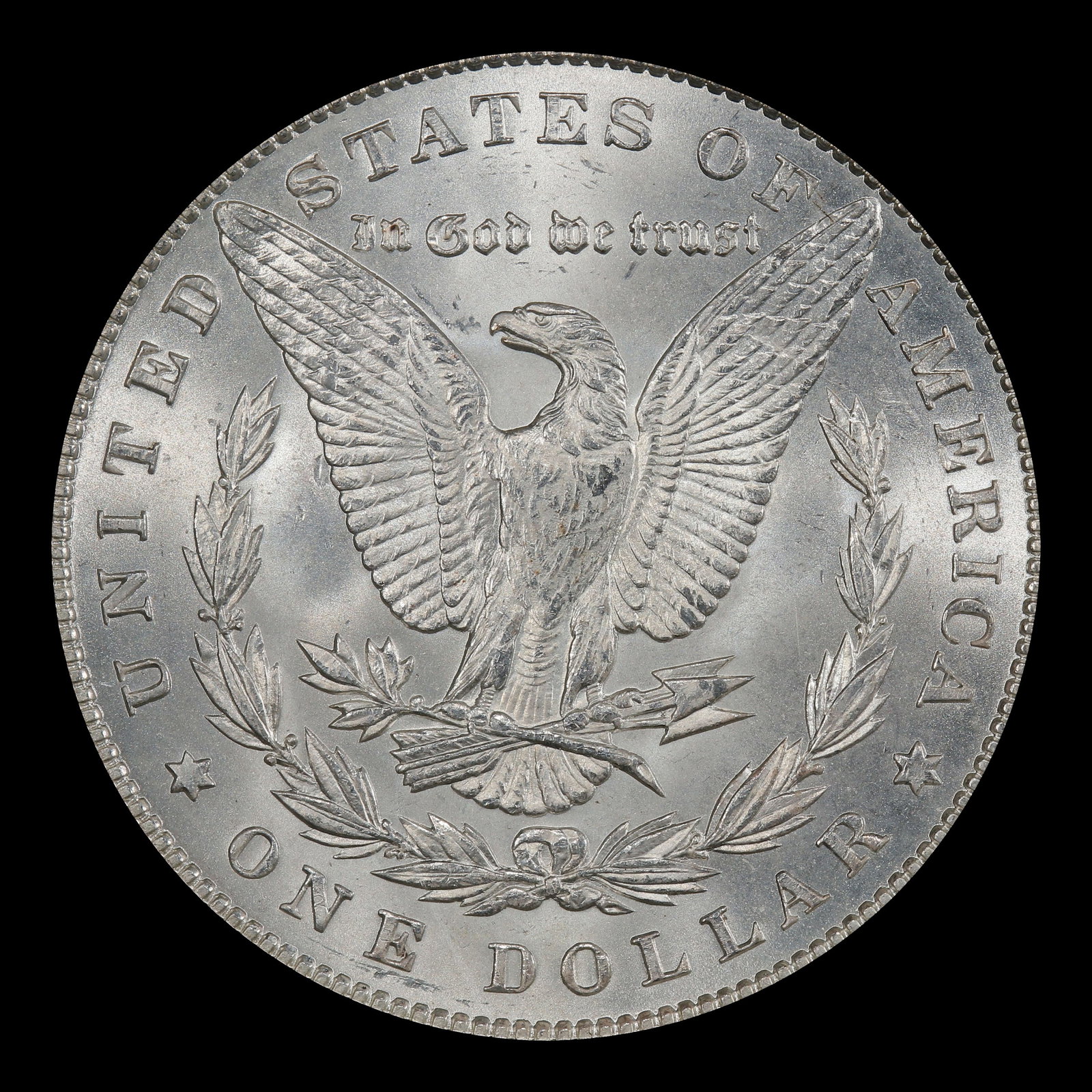 1896-p Morgan Dollar $1 Grades ms63 - 3