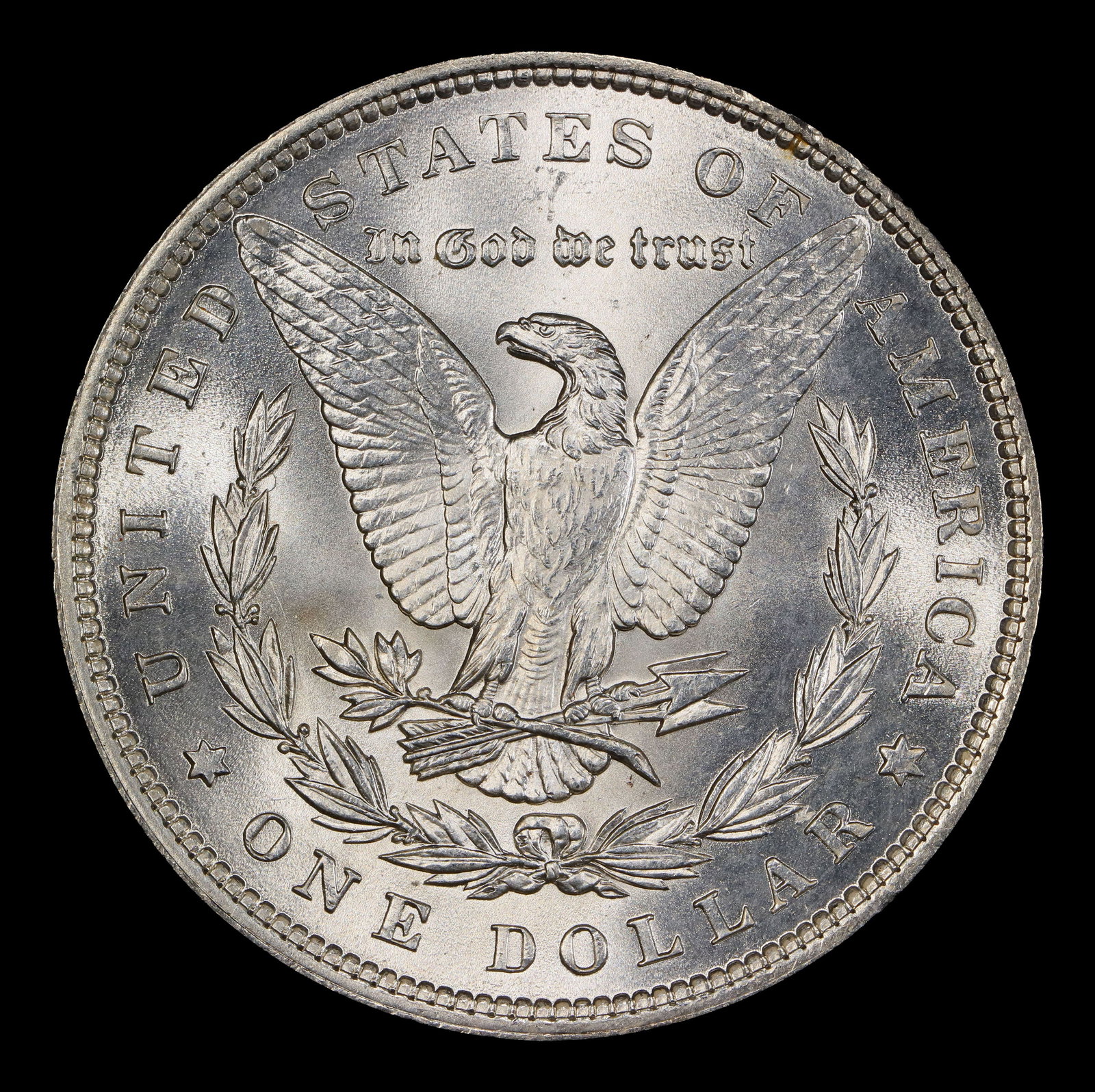 1896-p Morgan Dollar $1 Grades ms65 - 3