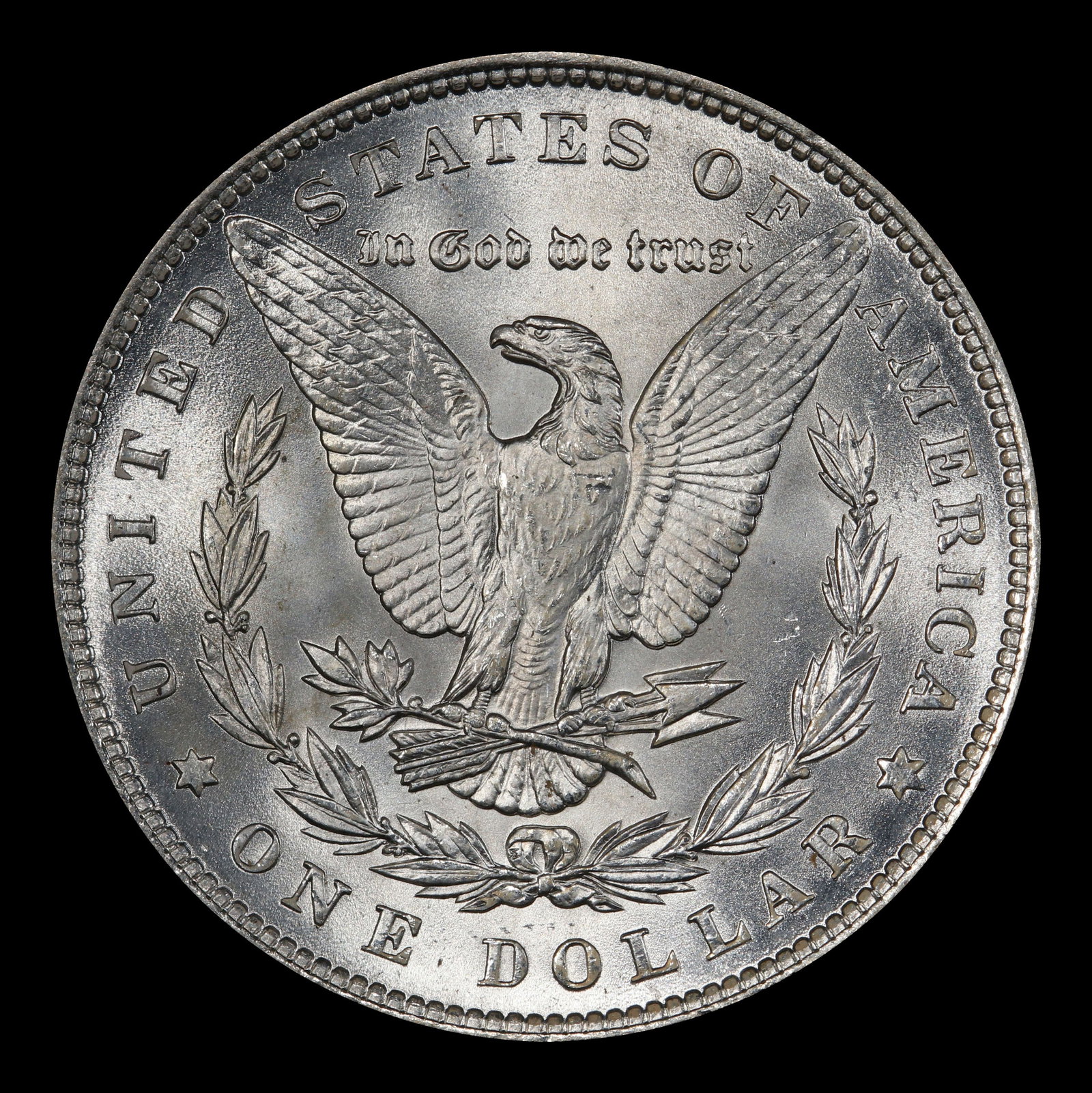 1896-p Morgan Dollar $1 Grades ms65+ - 3