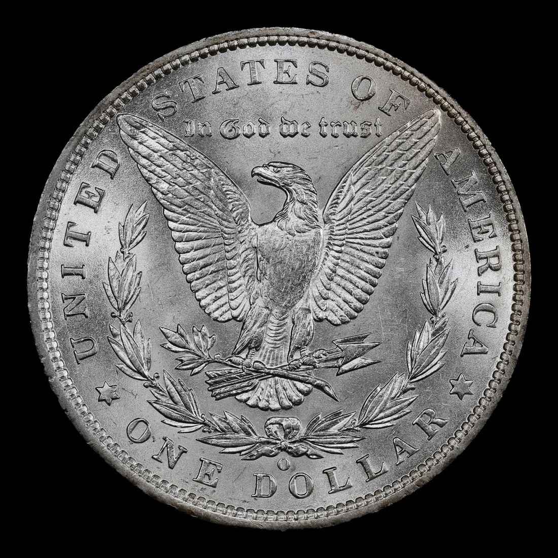 1897-o Morgan Dollar $1 ms64 USCG - 3