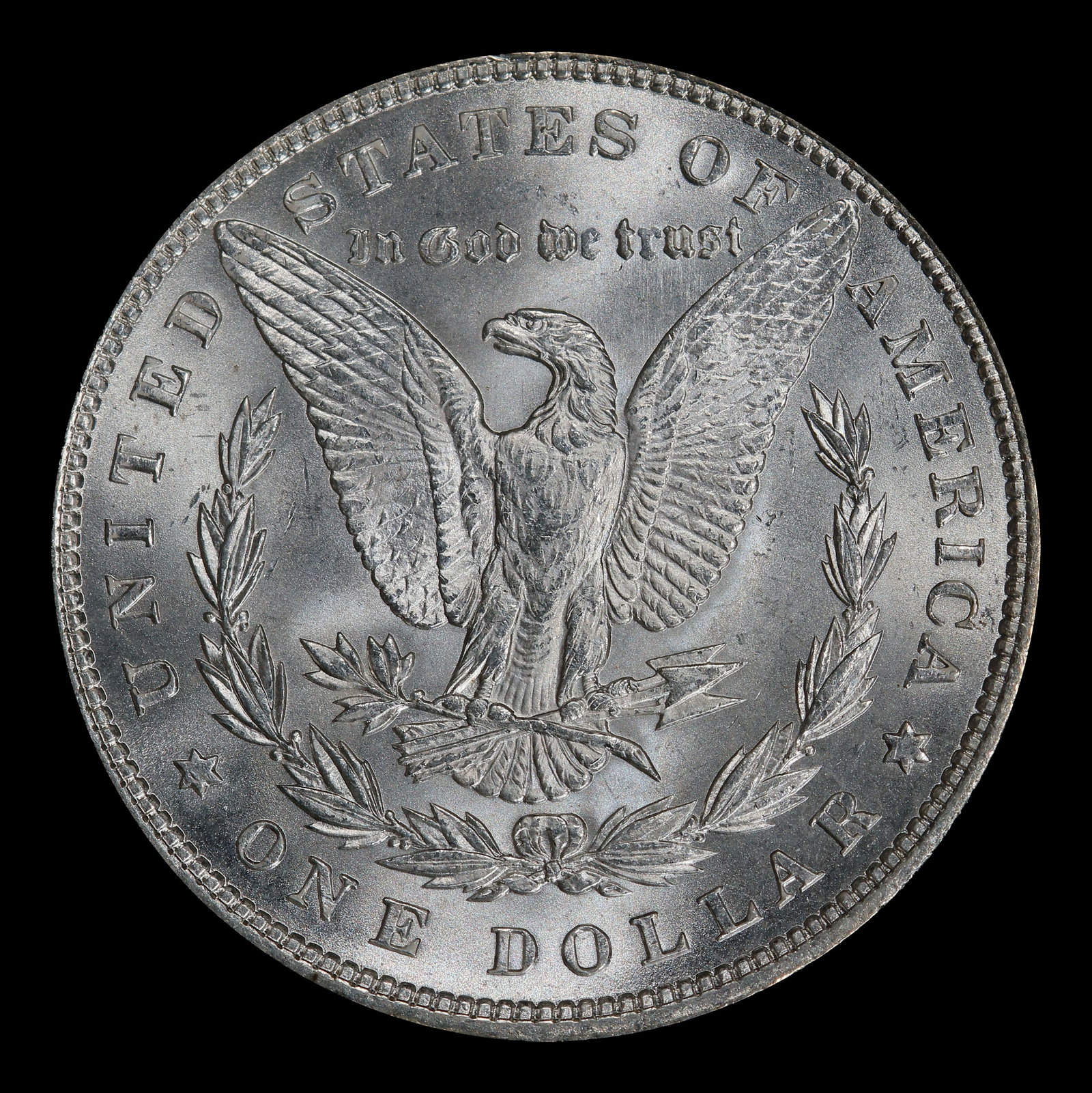 1897-p Morgan Dollar $1 Grades ms65 - 3
