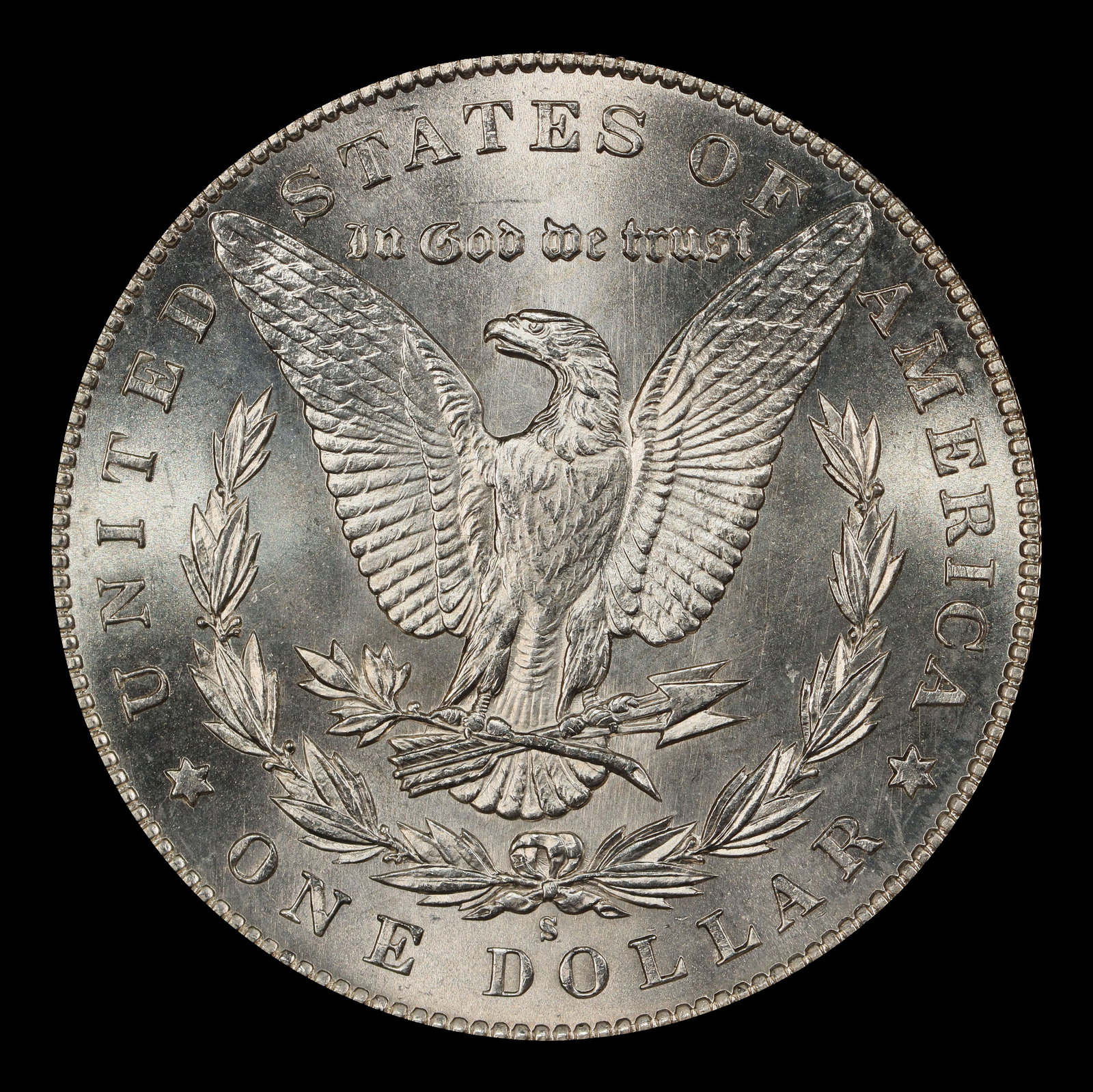 1897-s Morgan Dollar $1 Grades ms63+ - 3