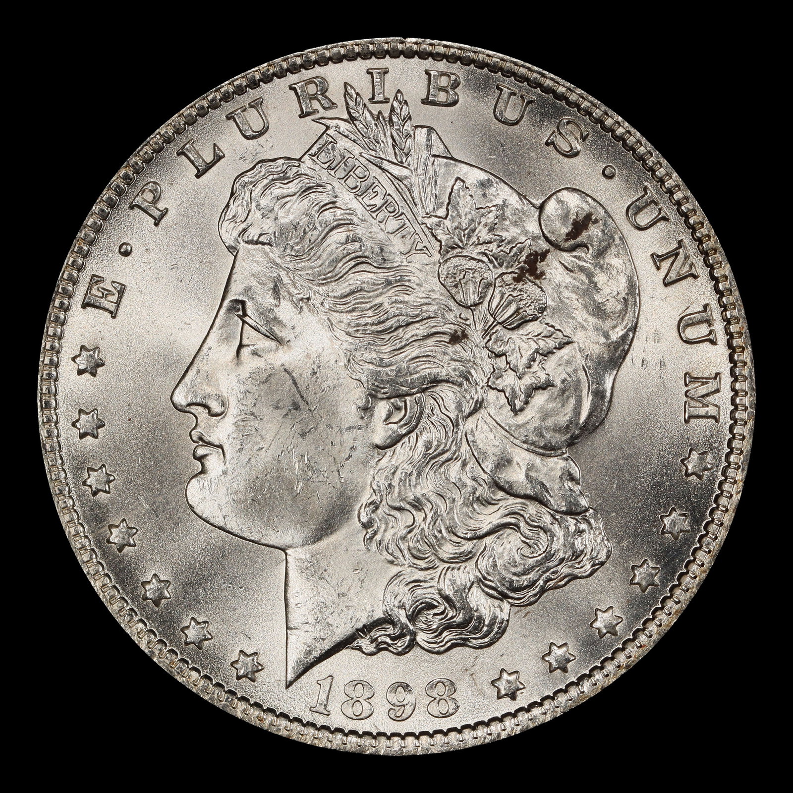 1898-o Morgan Dollar $1 Grades ms62 - 2