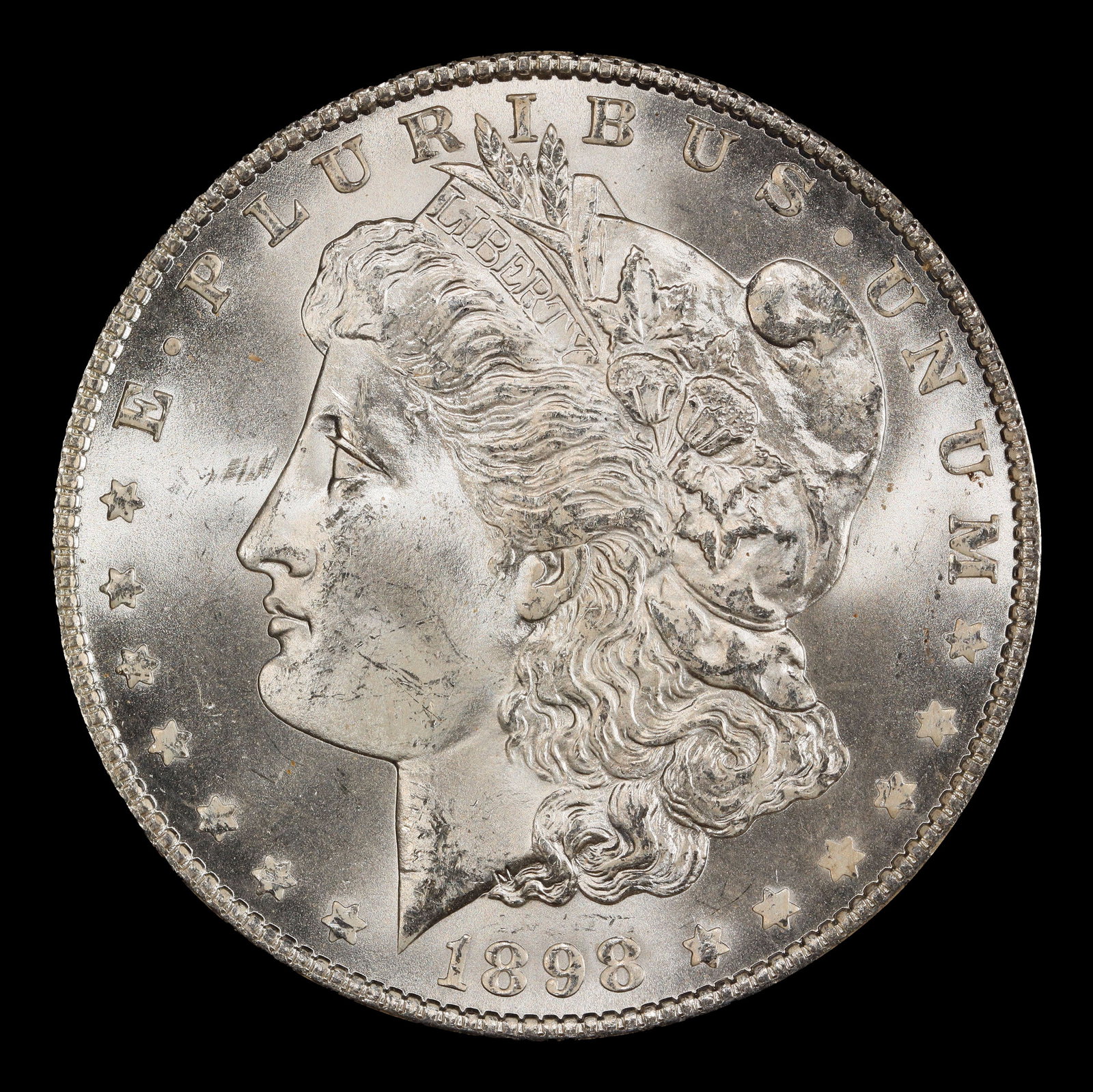 1898-o Morgan Dollar $1 Grades ms62+ - 2