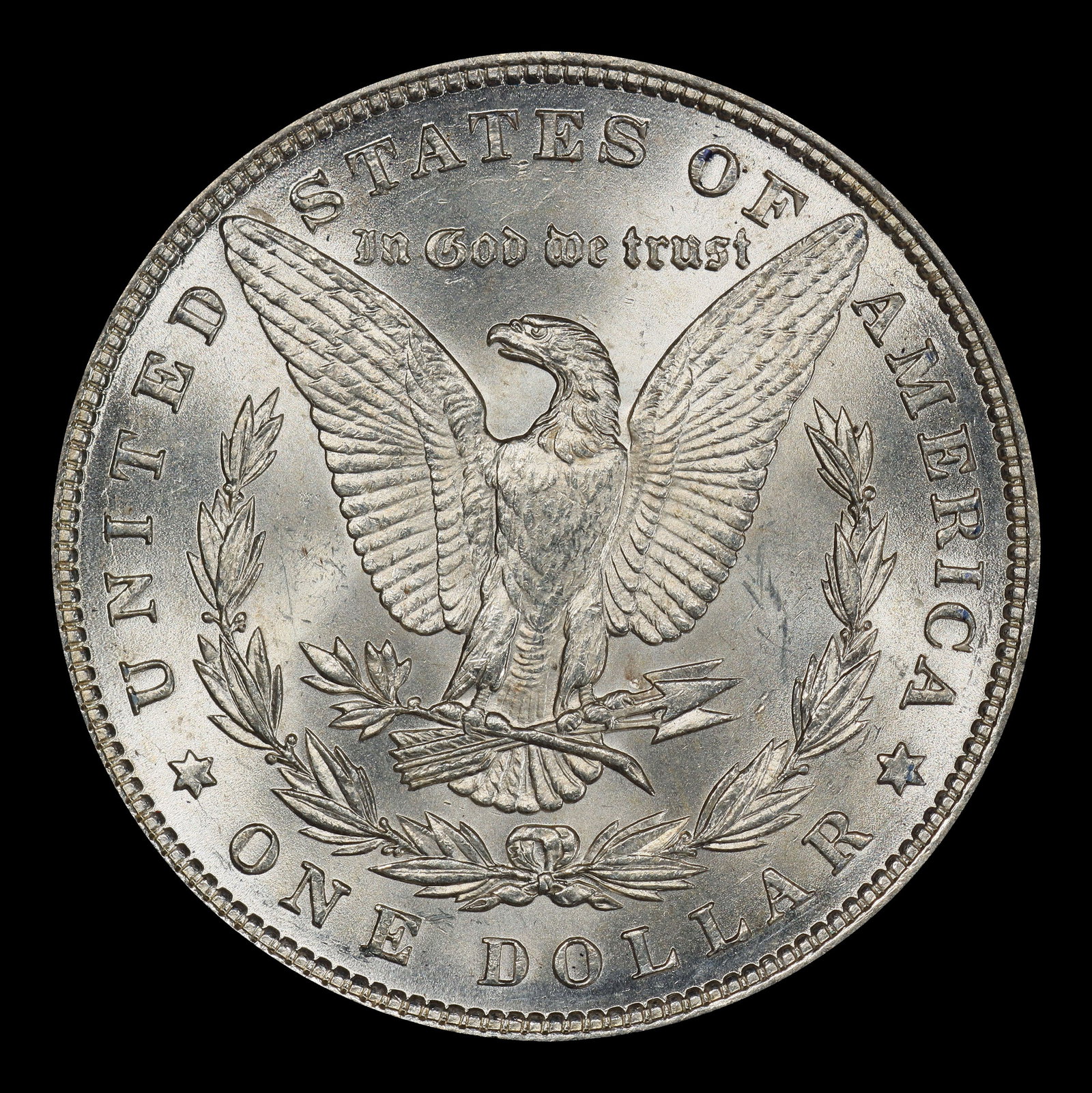 1898-p Morgan Dollar $1 Grades ms63 - 3
