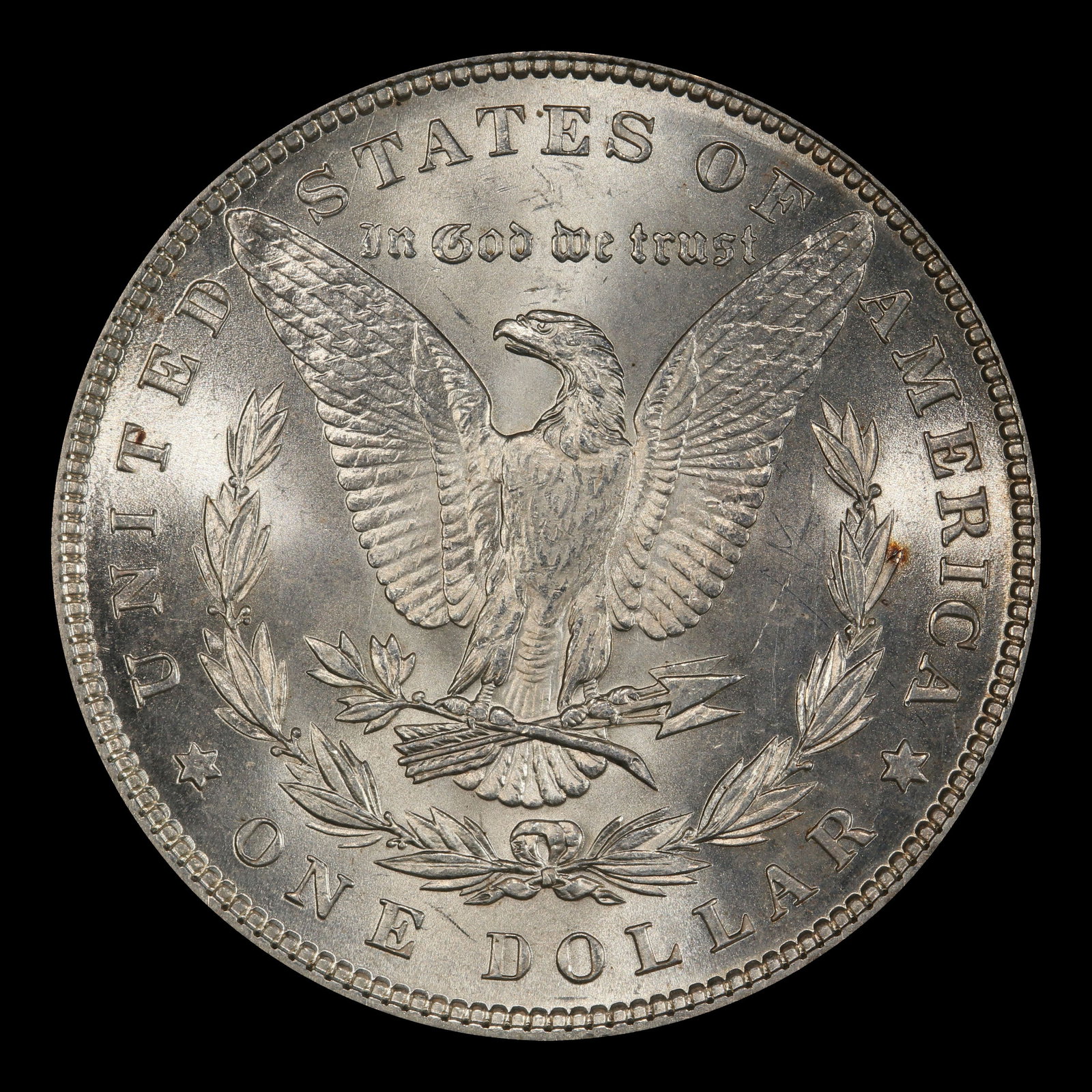 1898-p Morgan Dollar $1 Grades ms63+ - 3