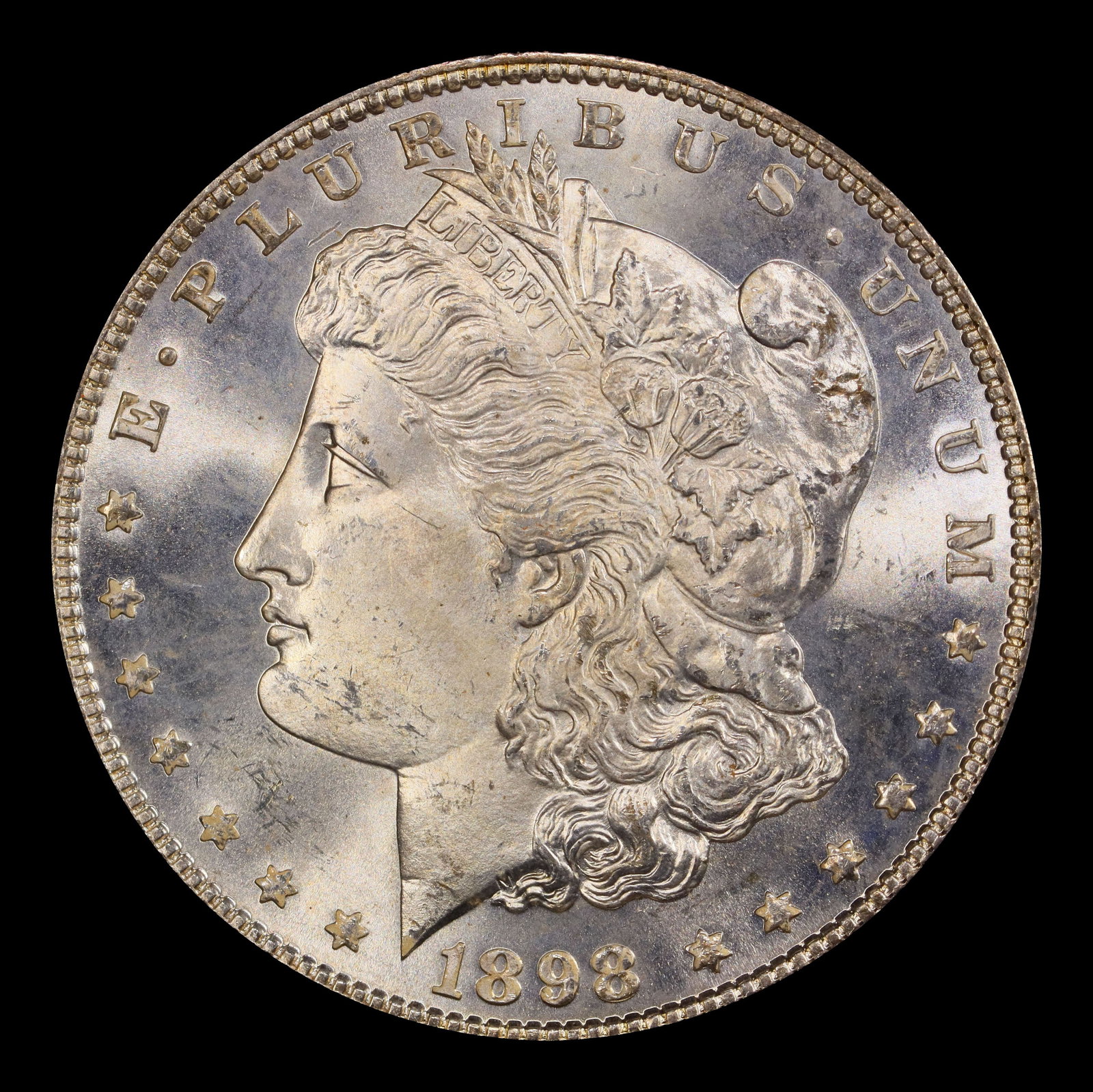 1898-p Morgan Dollar $1 Grades ms66 - 2