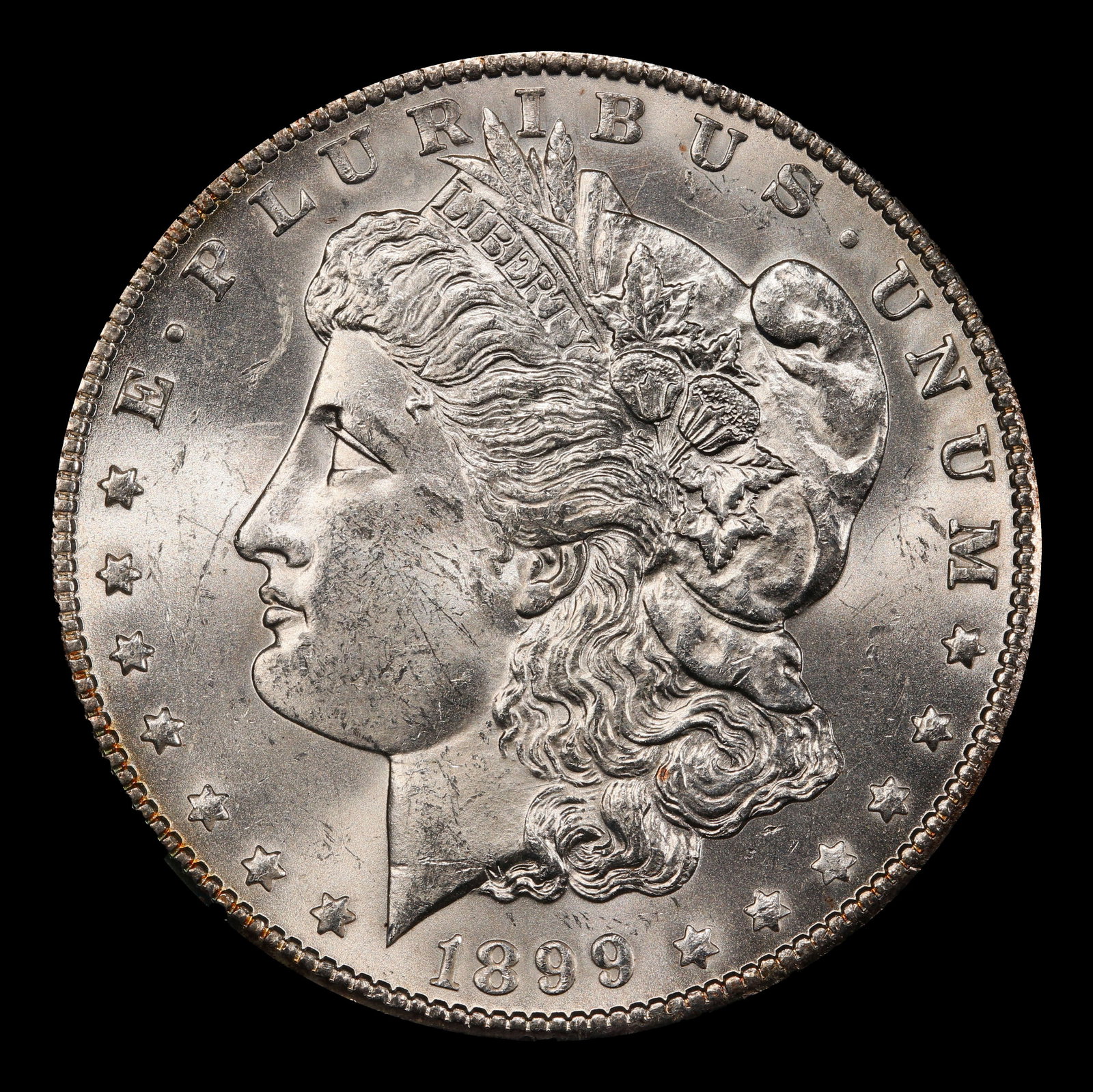 1899-o Morgan Dollar $1 Grades ms63+ - 2