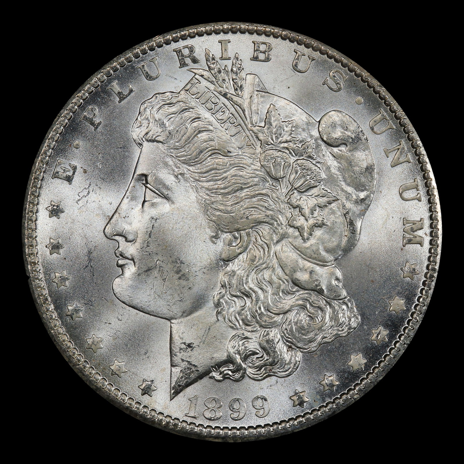 1899-o Morgan Dollar $1 Grades ms65+ - 2