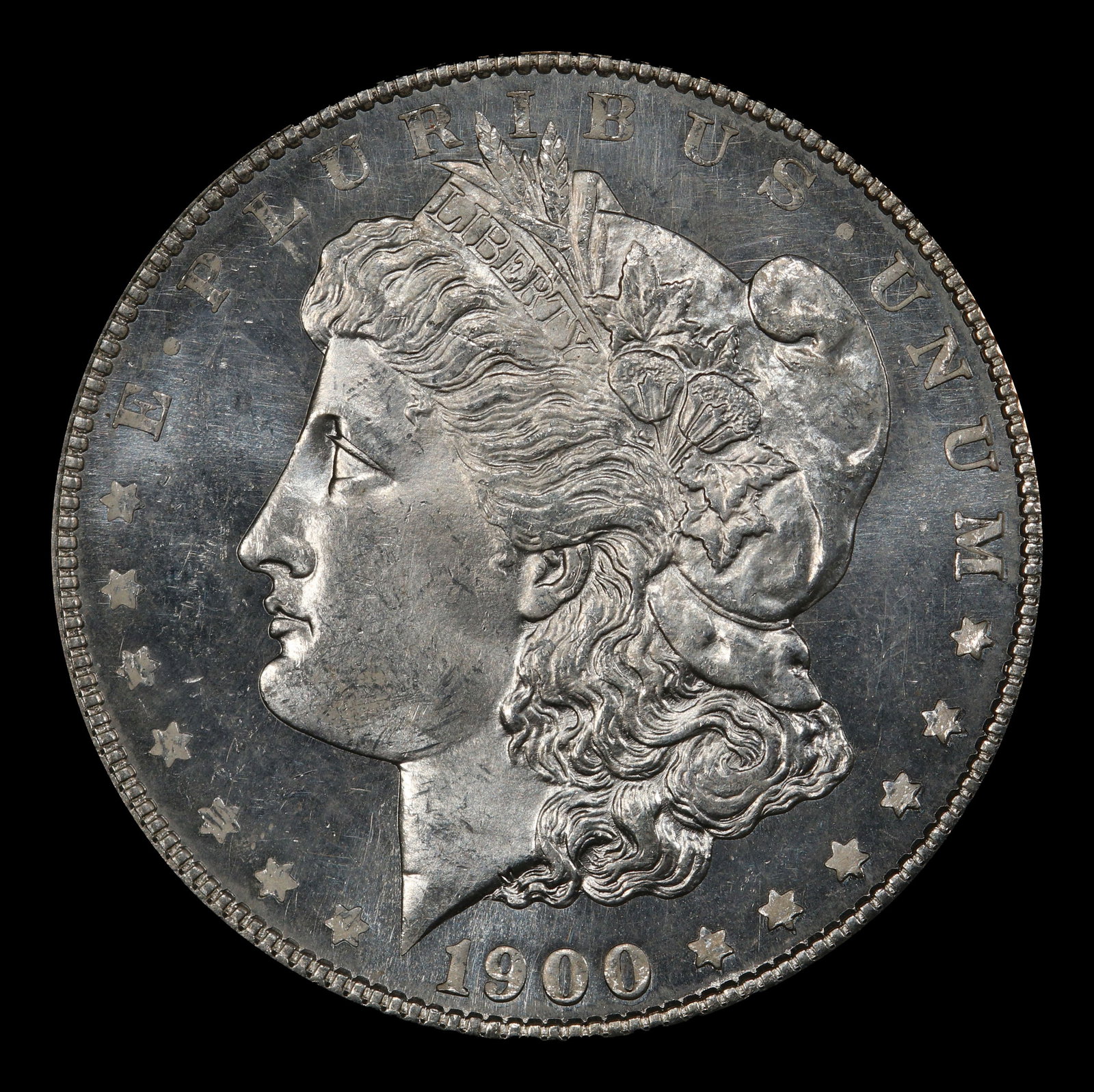 1900-p Morgan Dollar $1 Grades ms64+ - 2