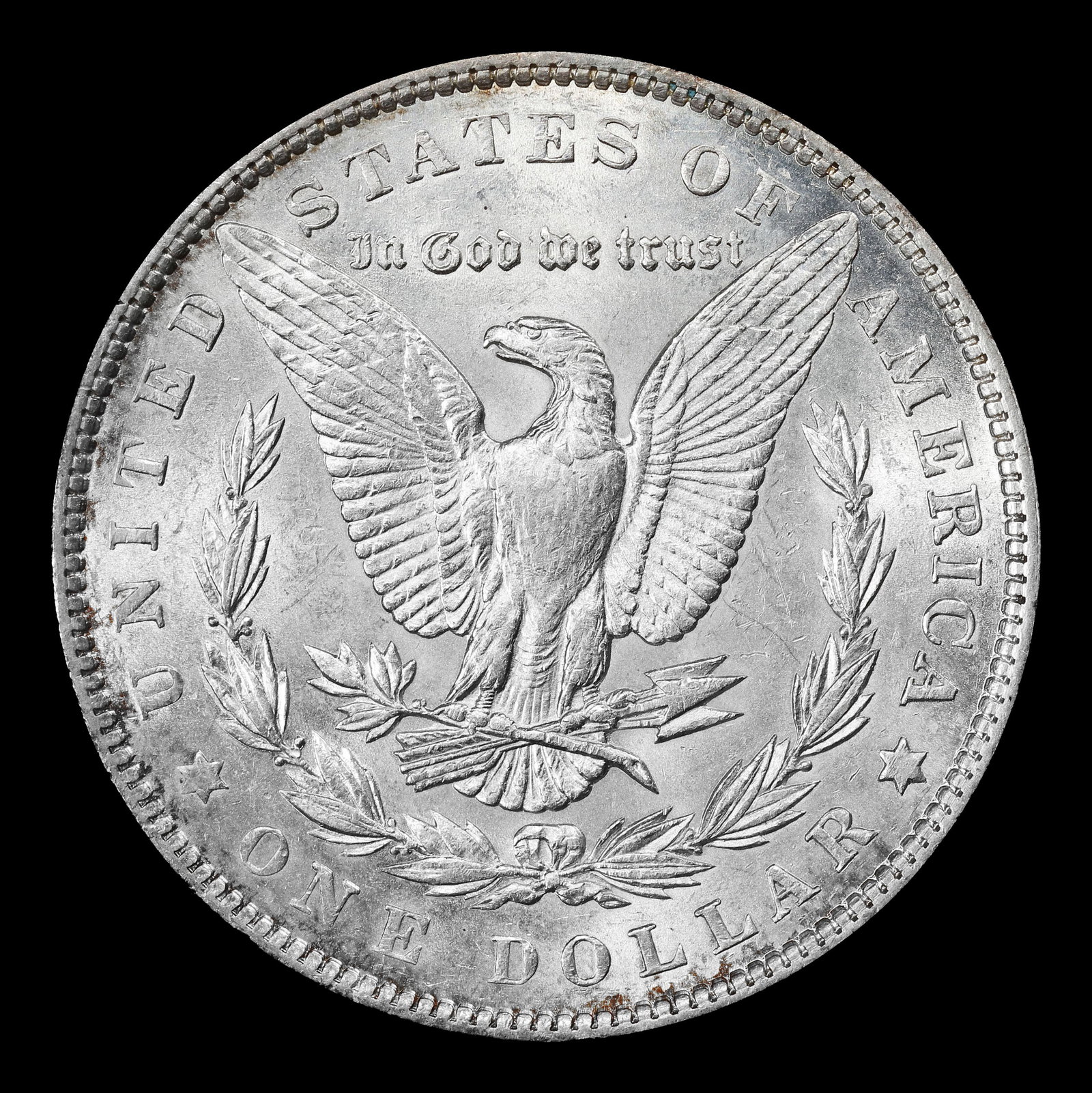 1901-p Morgan Dollar $1 ms62+ USCG - 3