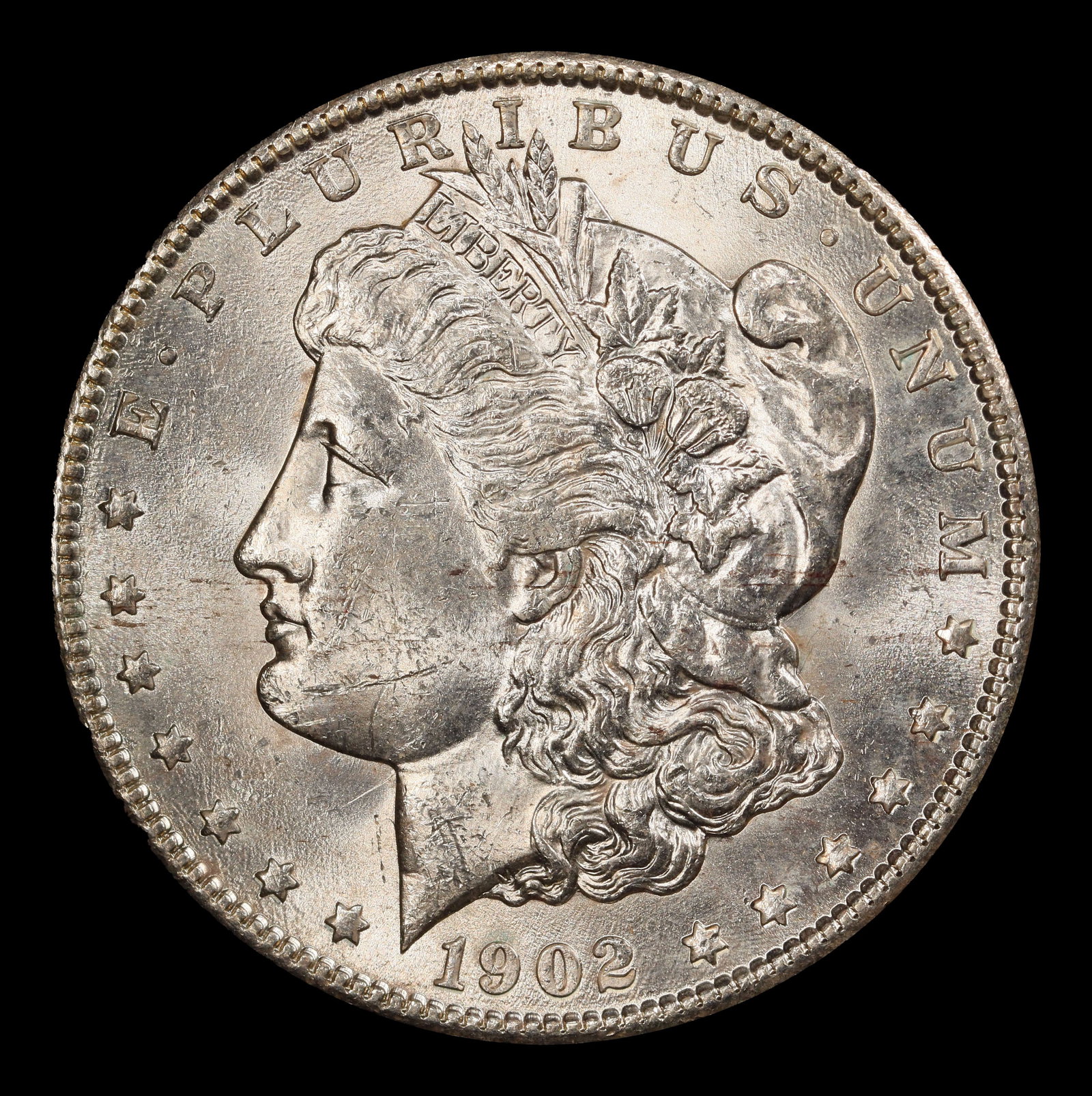 1902-o Morgan Dollar $1 Grades ms62 - 2