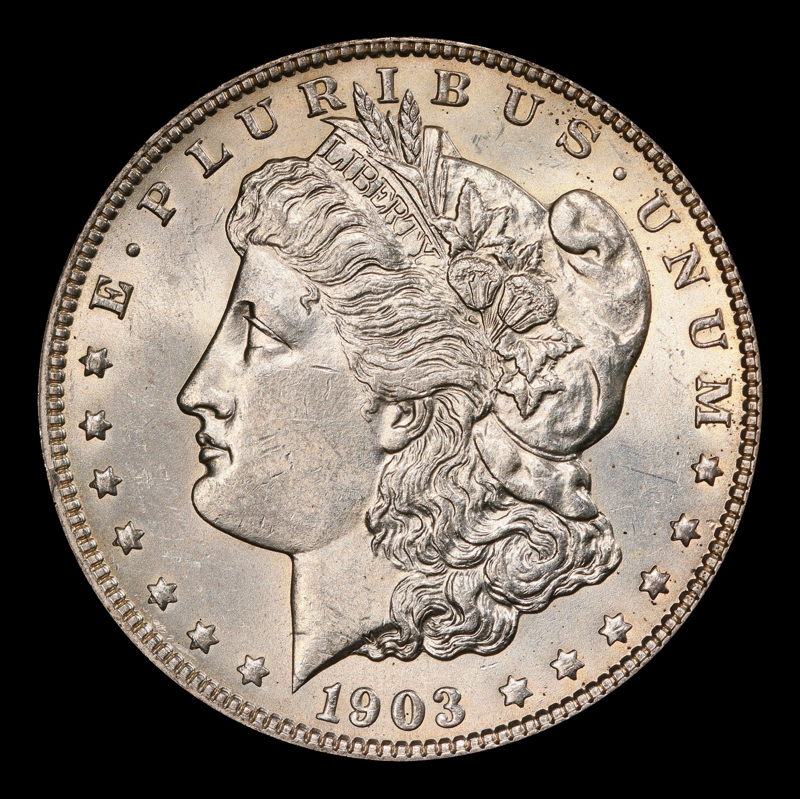 1903-p Morgan Dollar $1 Grades ms62 - 2