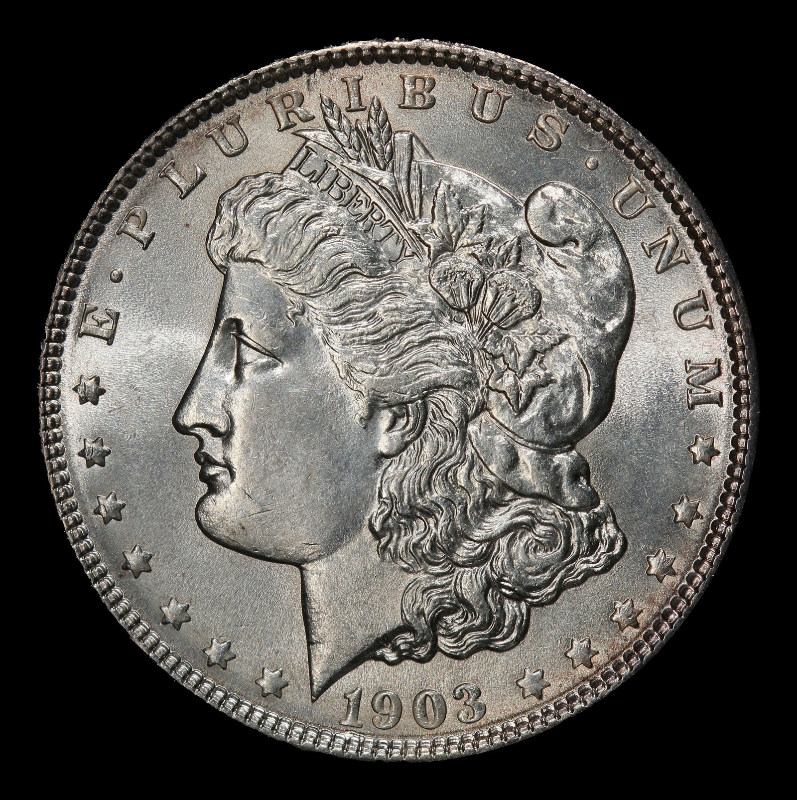 1903-p Morgan Dollar $1 Grades ms62 - 2