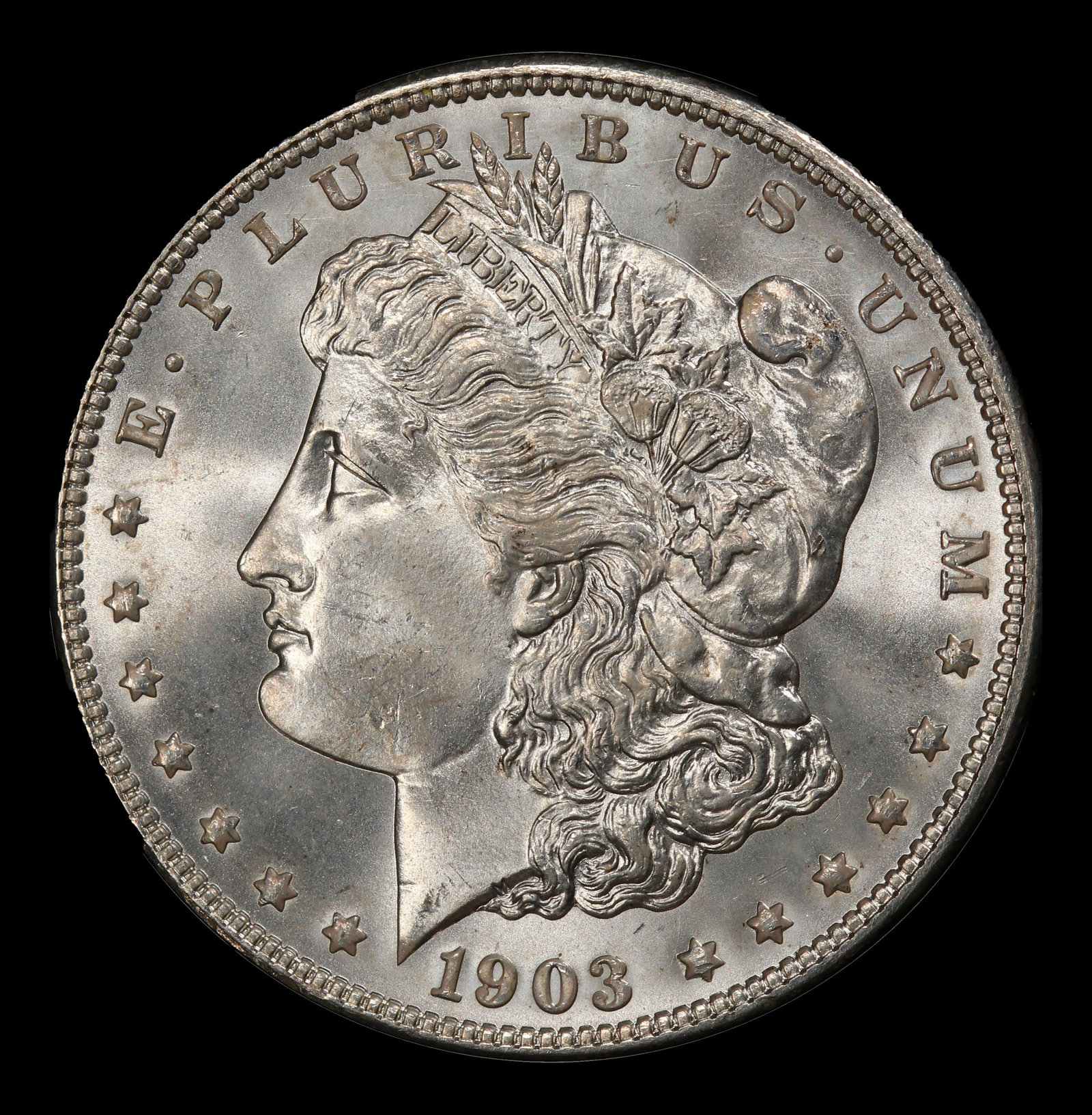 1903-p Morgan Dollar Near Top Pop! $1 ms67+ SEGS - 2