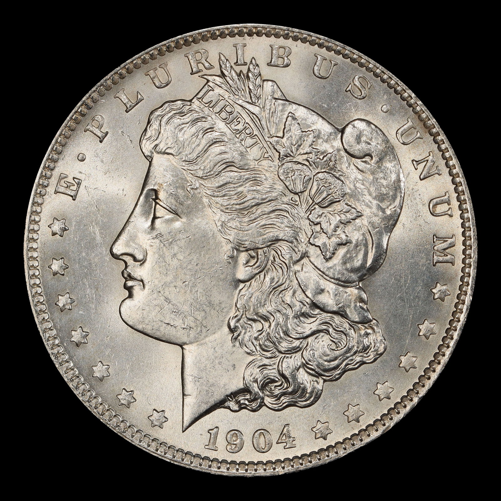 1904-o Morgan Dollar $1 Grades ms62+ - 2