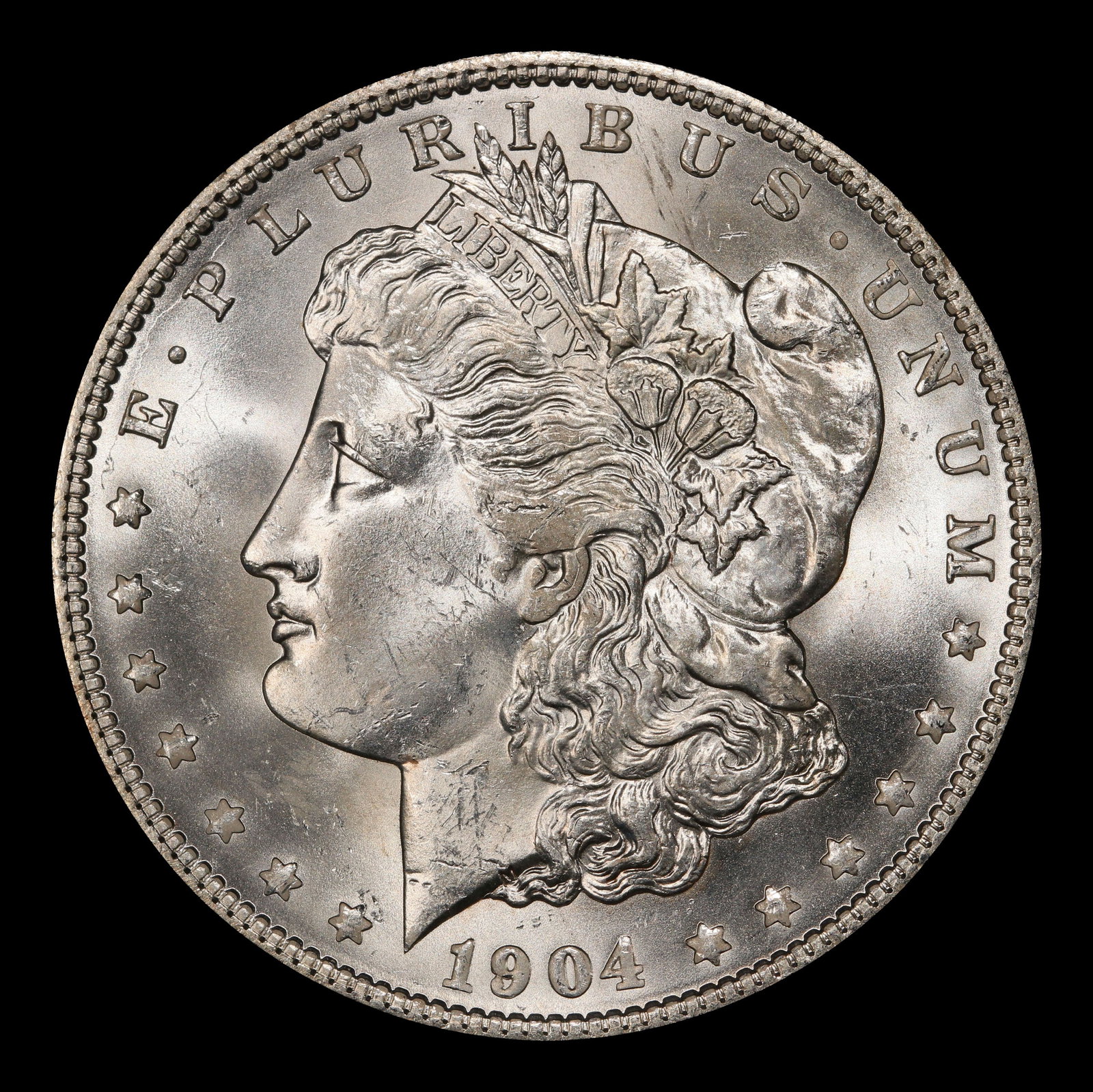 1904-o Morgan Dollar $1 Grades ms64+ - 2