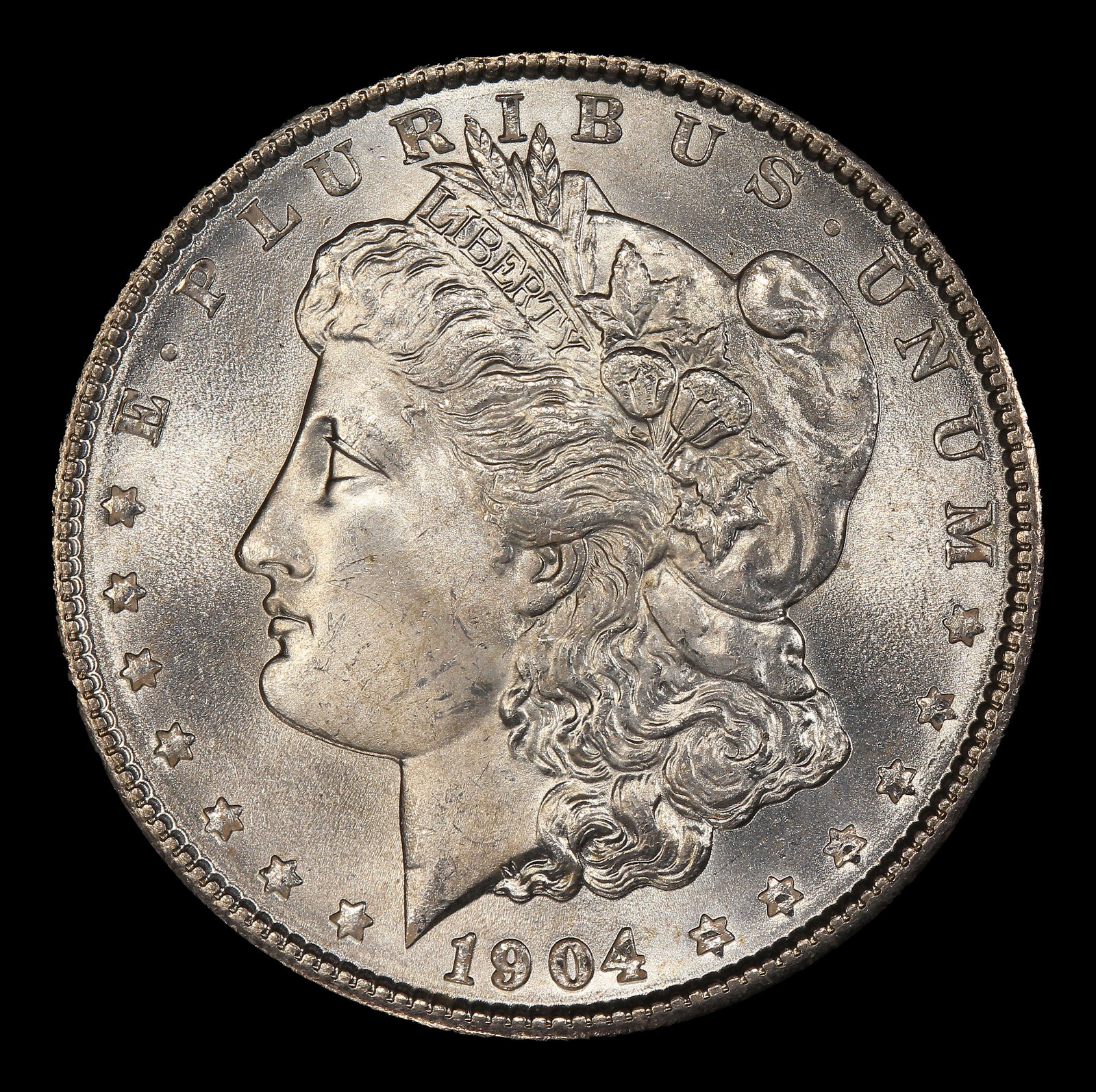 1904-p Morgan Dollar Near Top Pop $1 ms66+ SEGS - 2