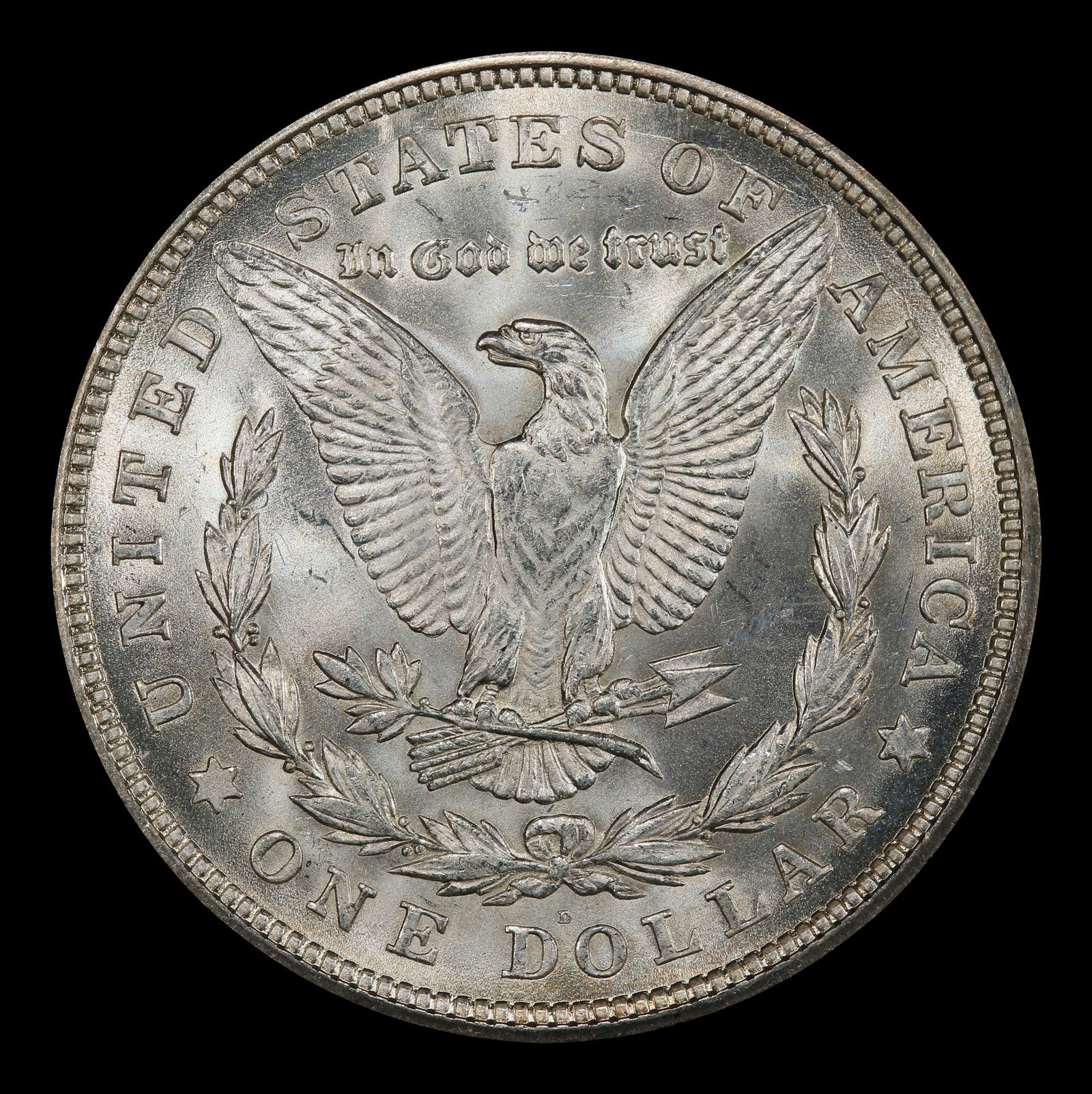 1921-d Morgan Dollar $1 Grades ms63 - 3