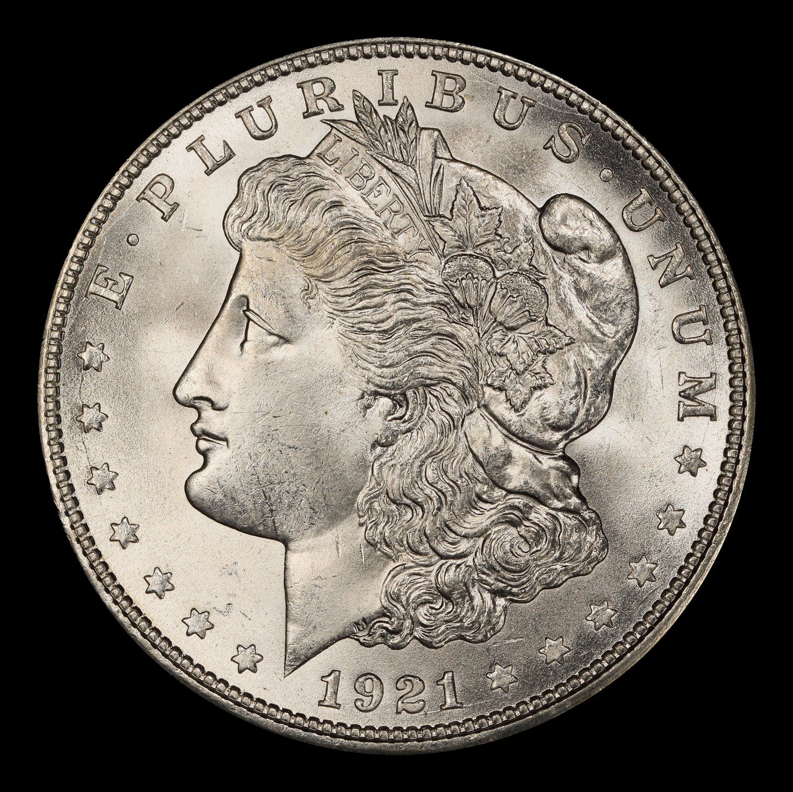 1921-d Morgan Dollar $1 Grades ms65 - 2