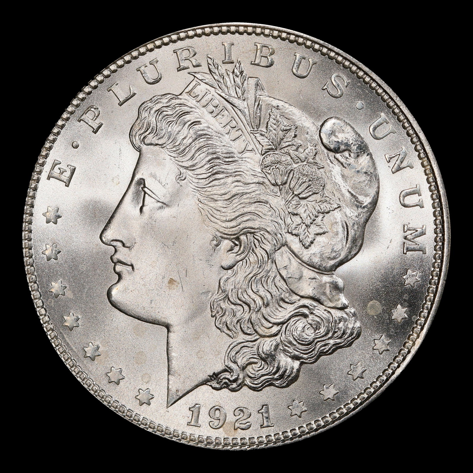 1921-p Morgan Dollar $1 Grades ms66 - 2
