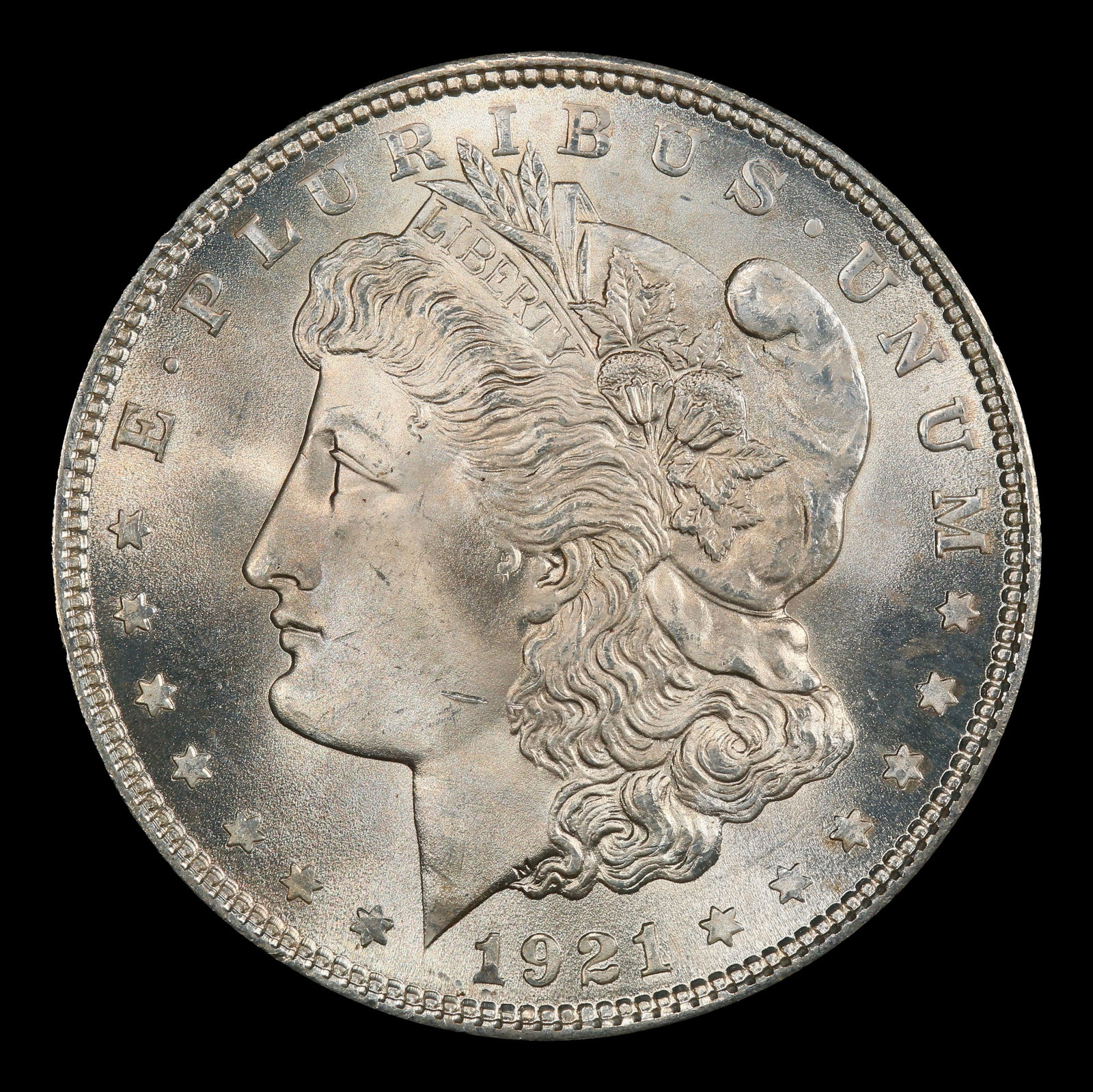 1921-p Morgan Dollar Near Top Pop! $1 ms66+ SEGS - 2