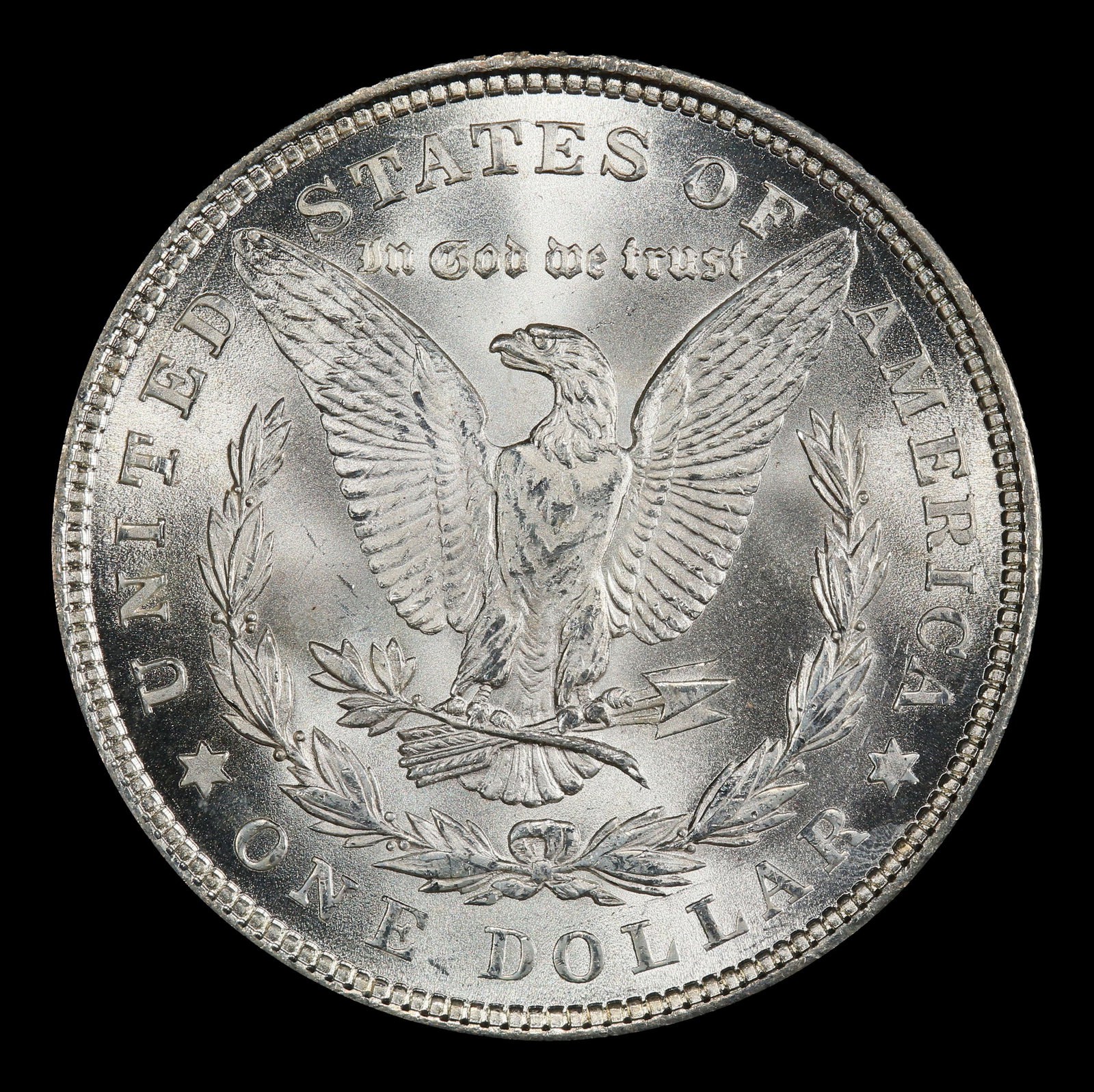 1921-p Morgan Dollar Near Top Pop! $1 ms66+ SEGS - 3