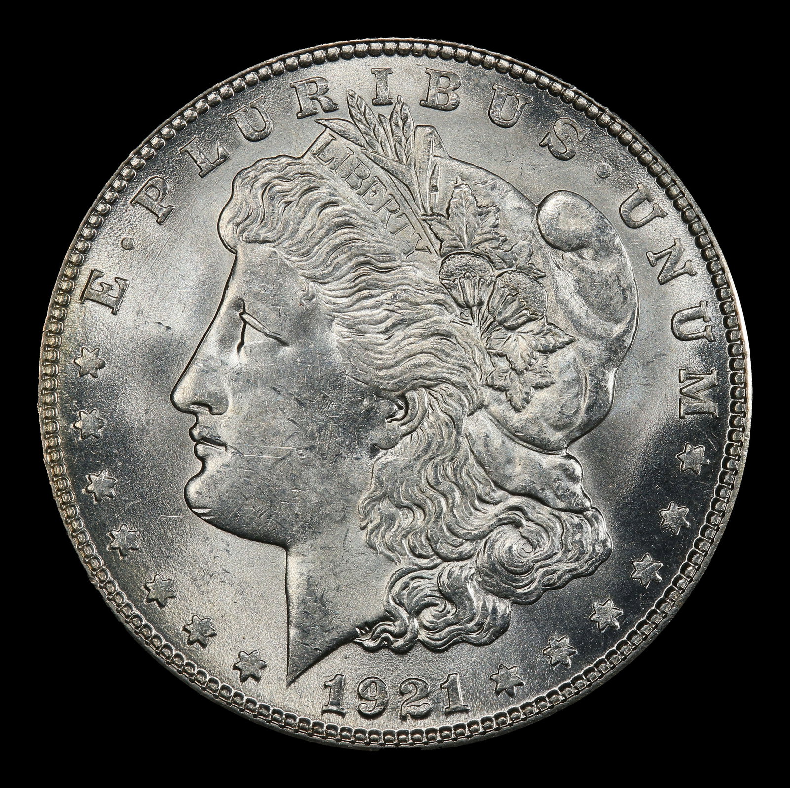 1921-s Morgan Dollar $1 Grades ms62+ - 2