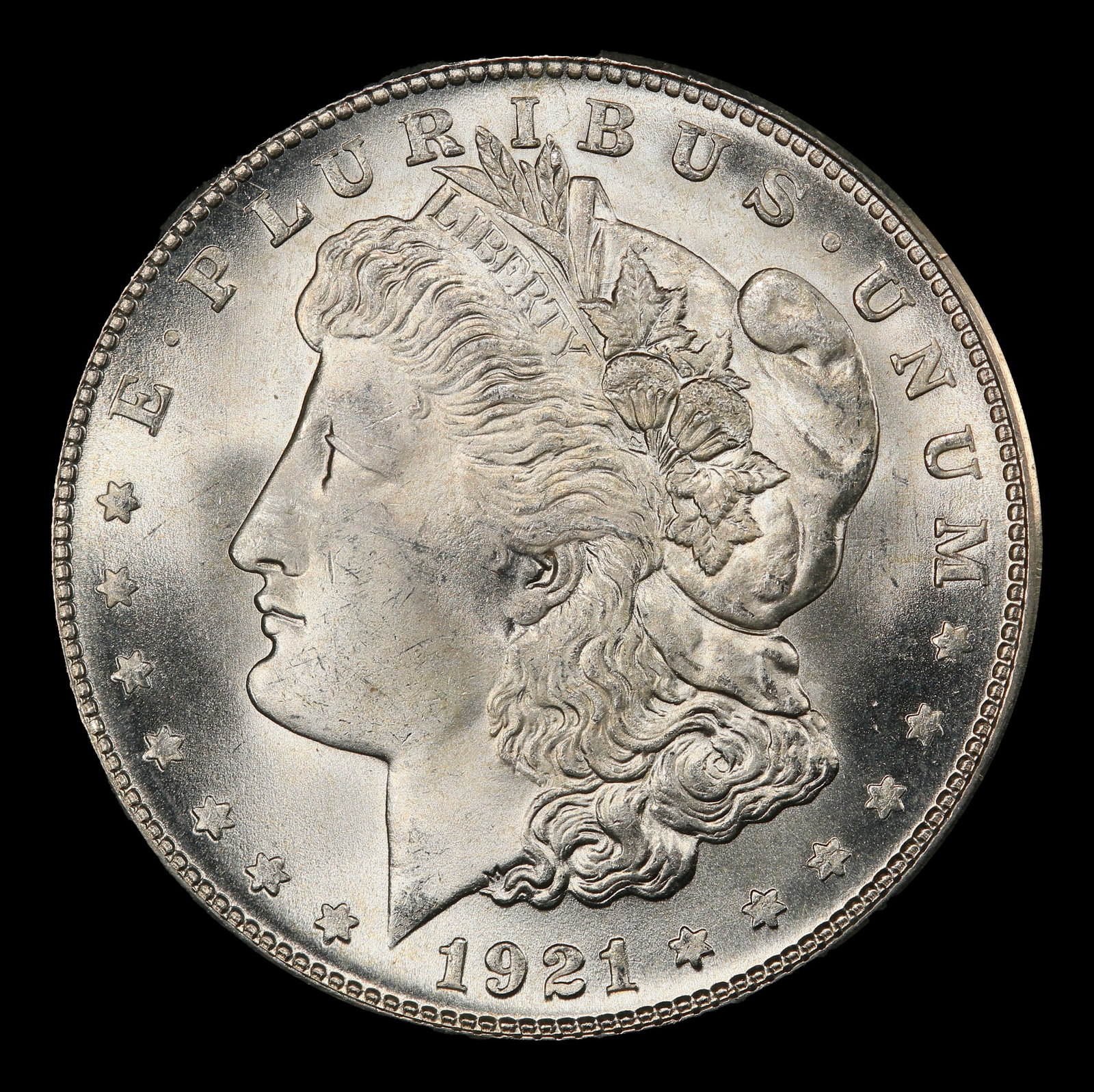 1921-s Morgan Dollar $1 ms65+ SEGS - 2