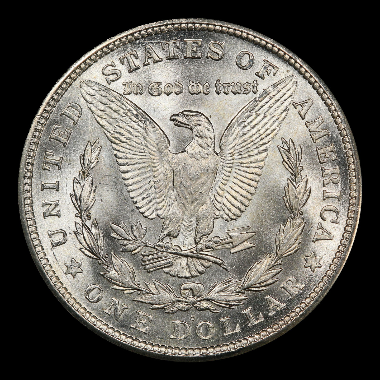 1921-s Morgan Dollar $1 ms65+ SEGS - 3