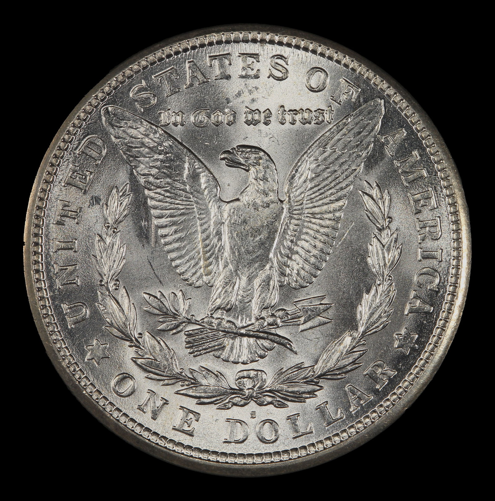 1921-s Morgan Dollar $1 ms65+ SEGS - 3