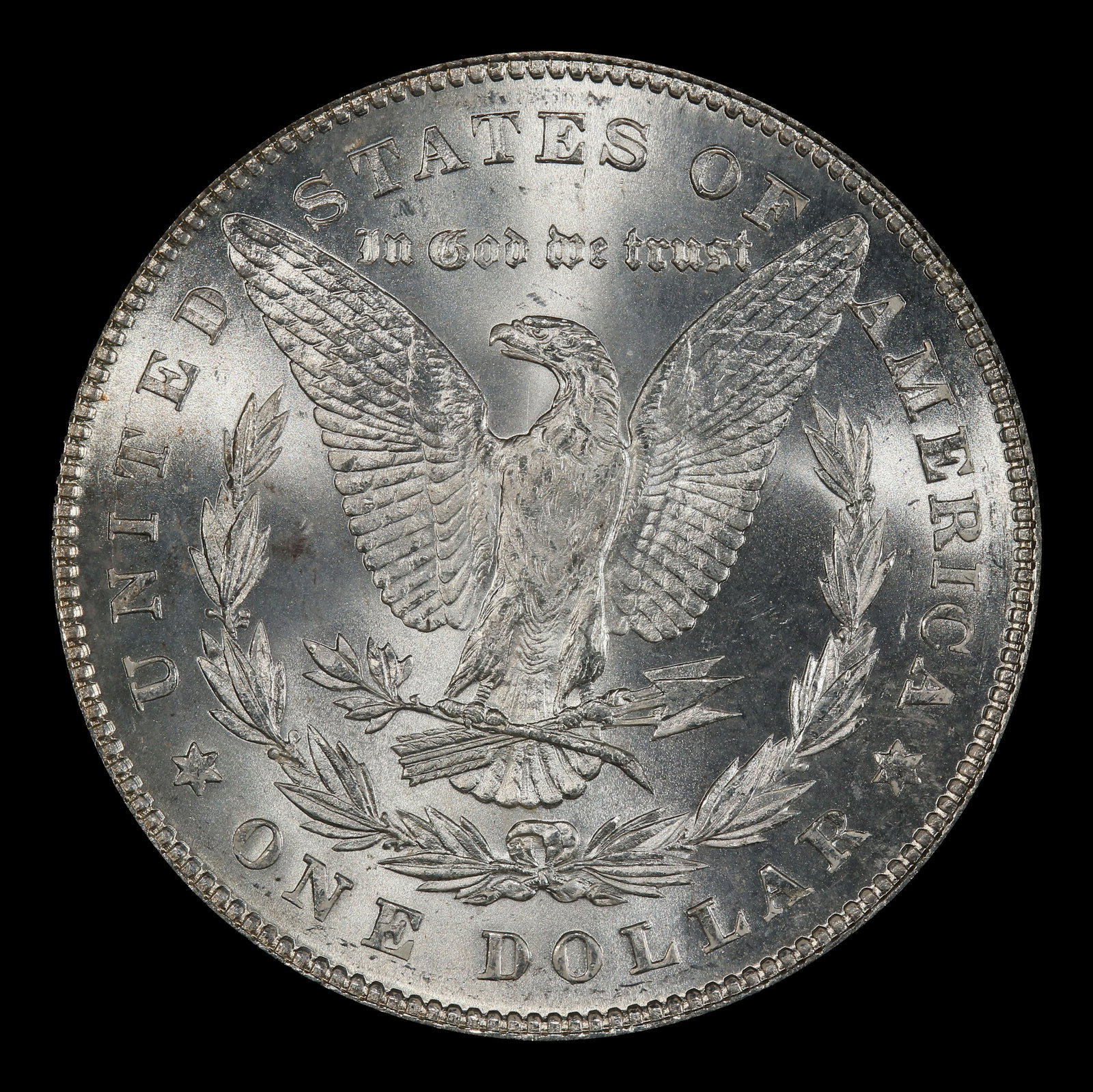 1878-p 7tf Morgan Dollar $1 Grades ms64 - 3